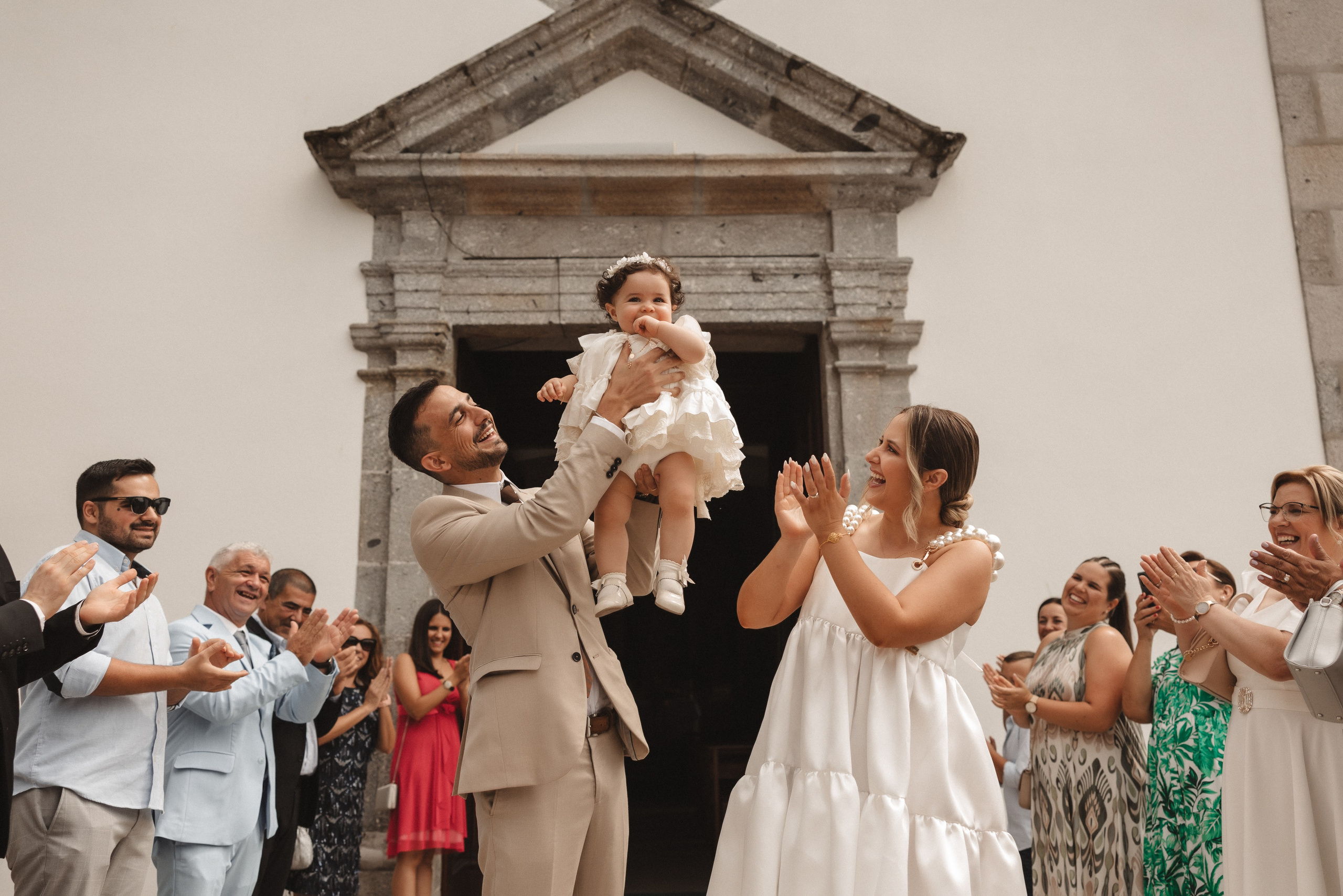 Batizado da Sara. Fotógrafa de Casamentos e Família em Braga — Alexandra Mieres Photography