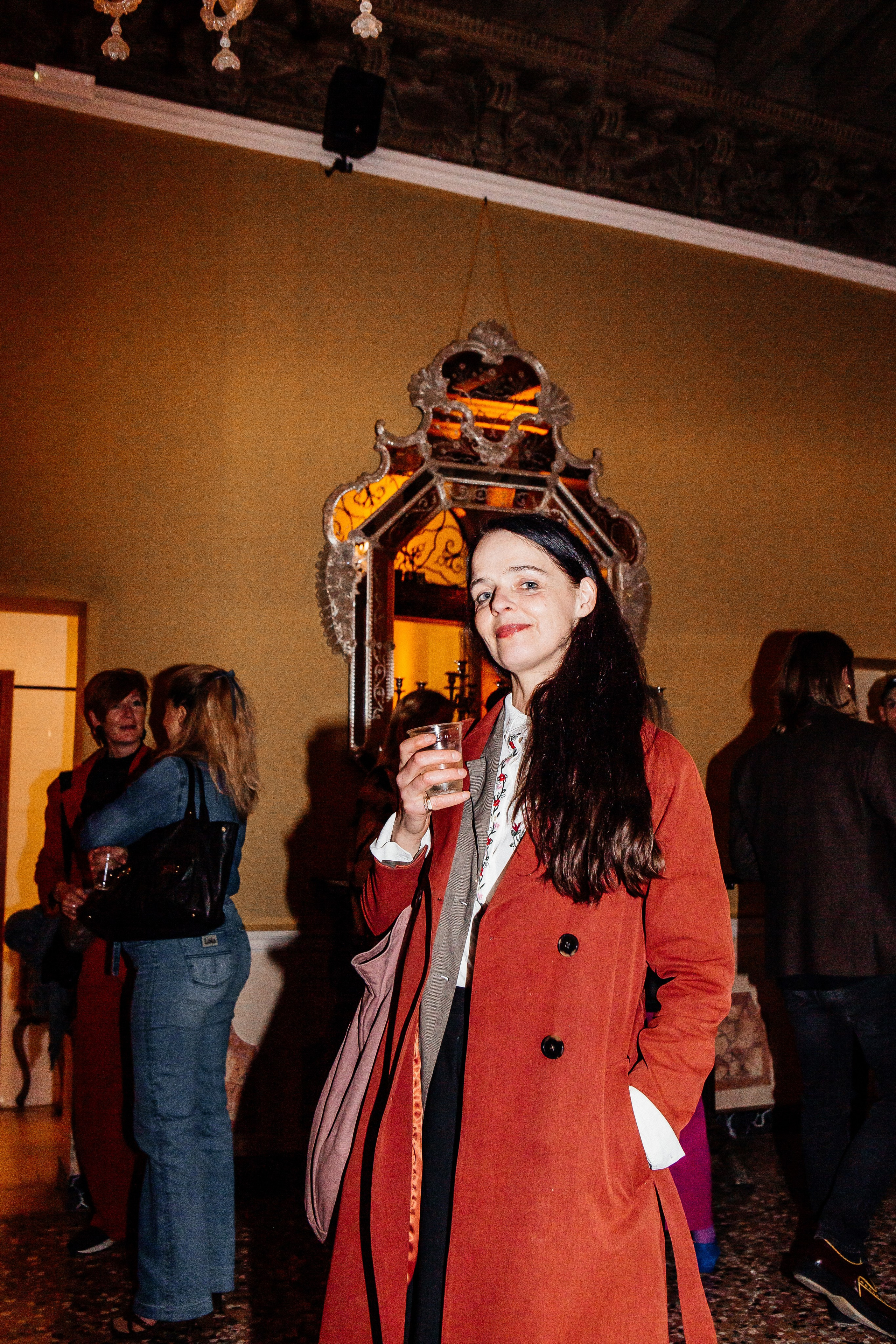 The wonderful party in the ancient palazzo of Venice