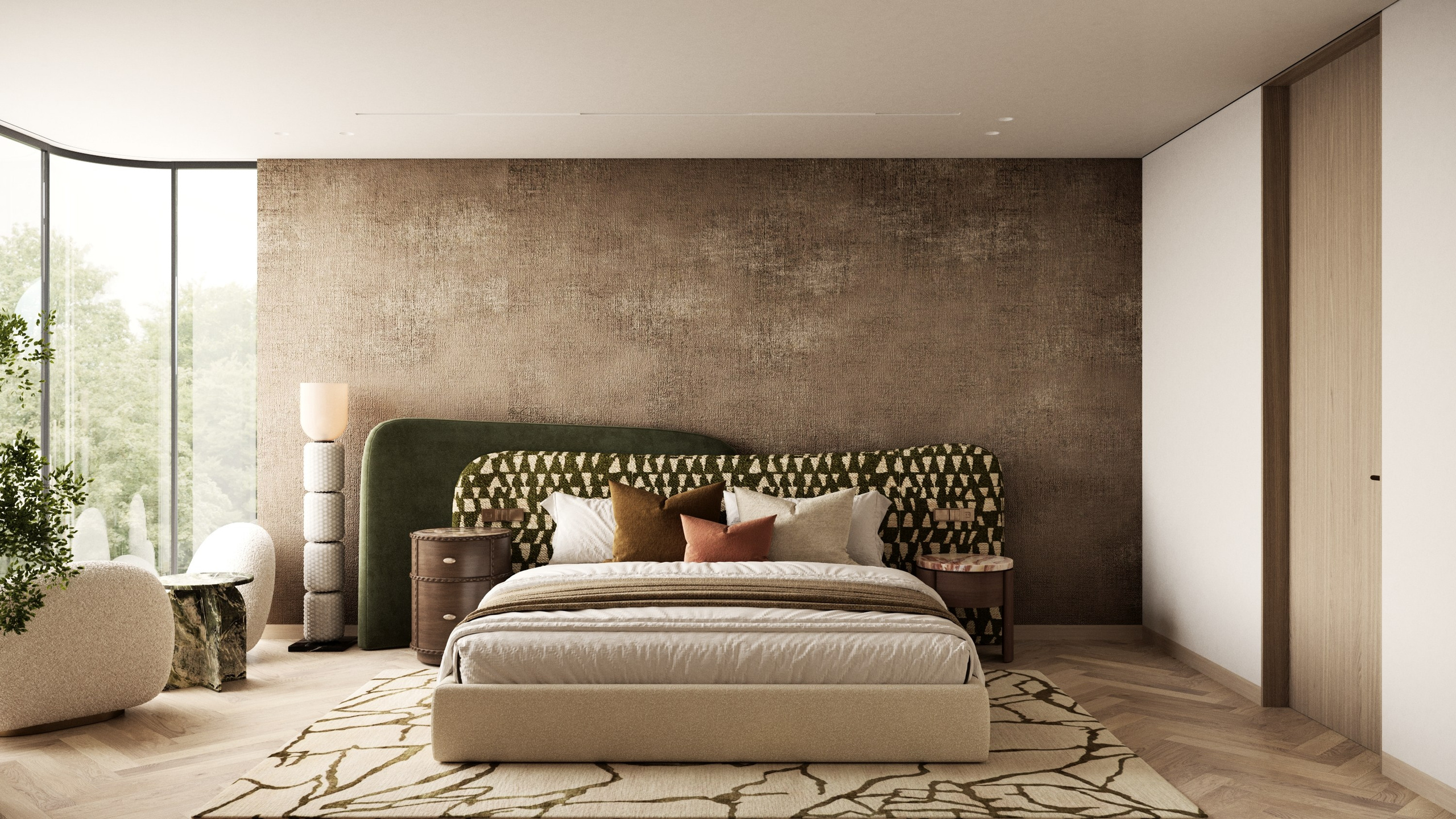 Jumeirah Islands Villa / C’est Ici. Interior designer / visualizer Lisa Oputina