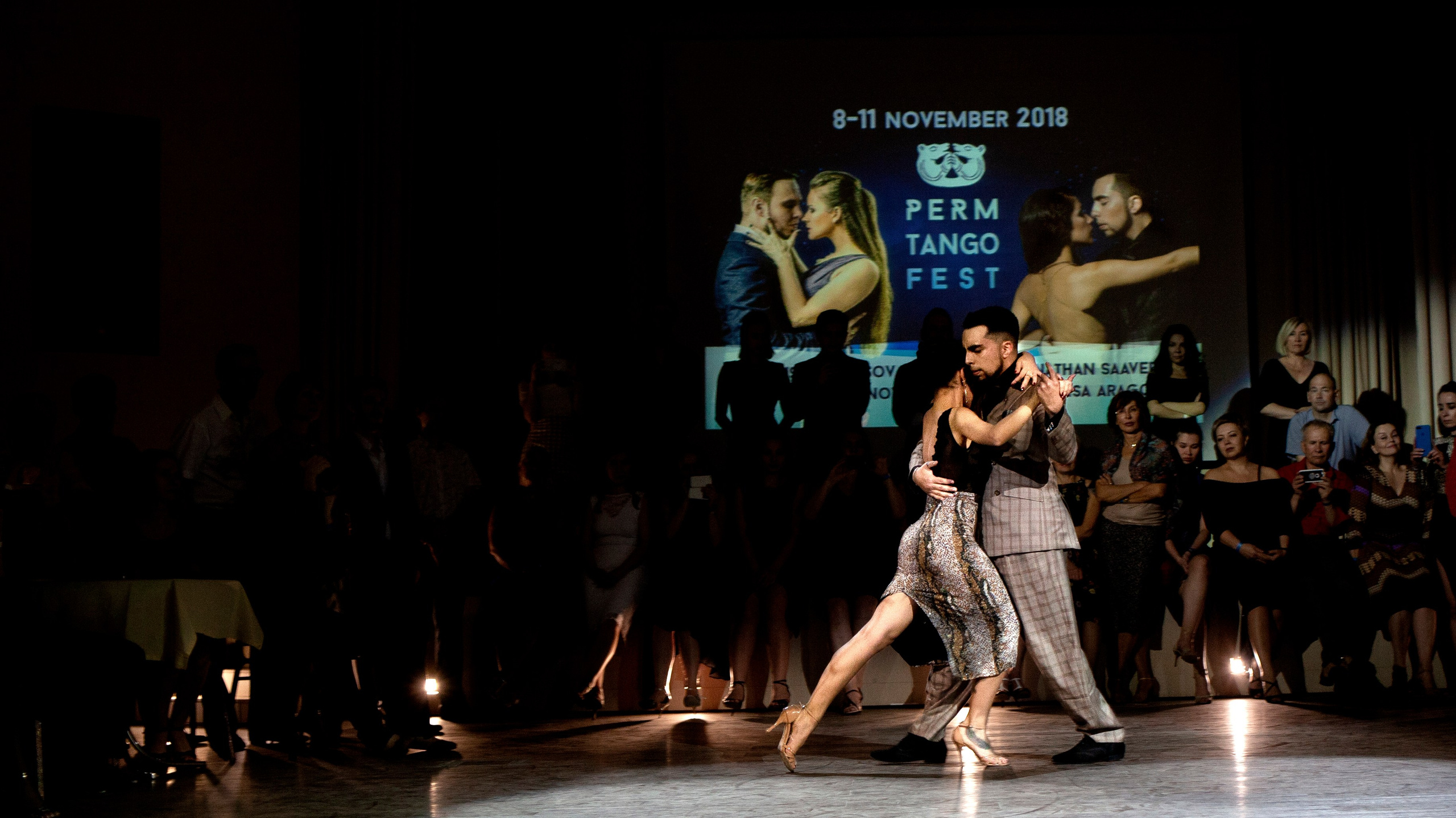 Clarisa Aragon and Jonathan Saavedra