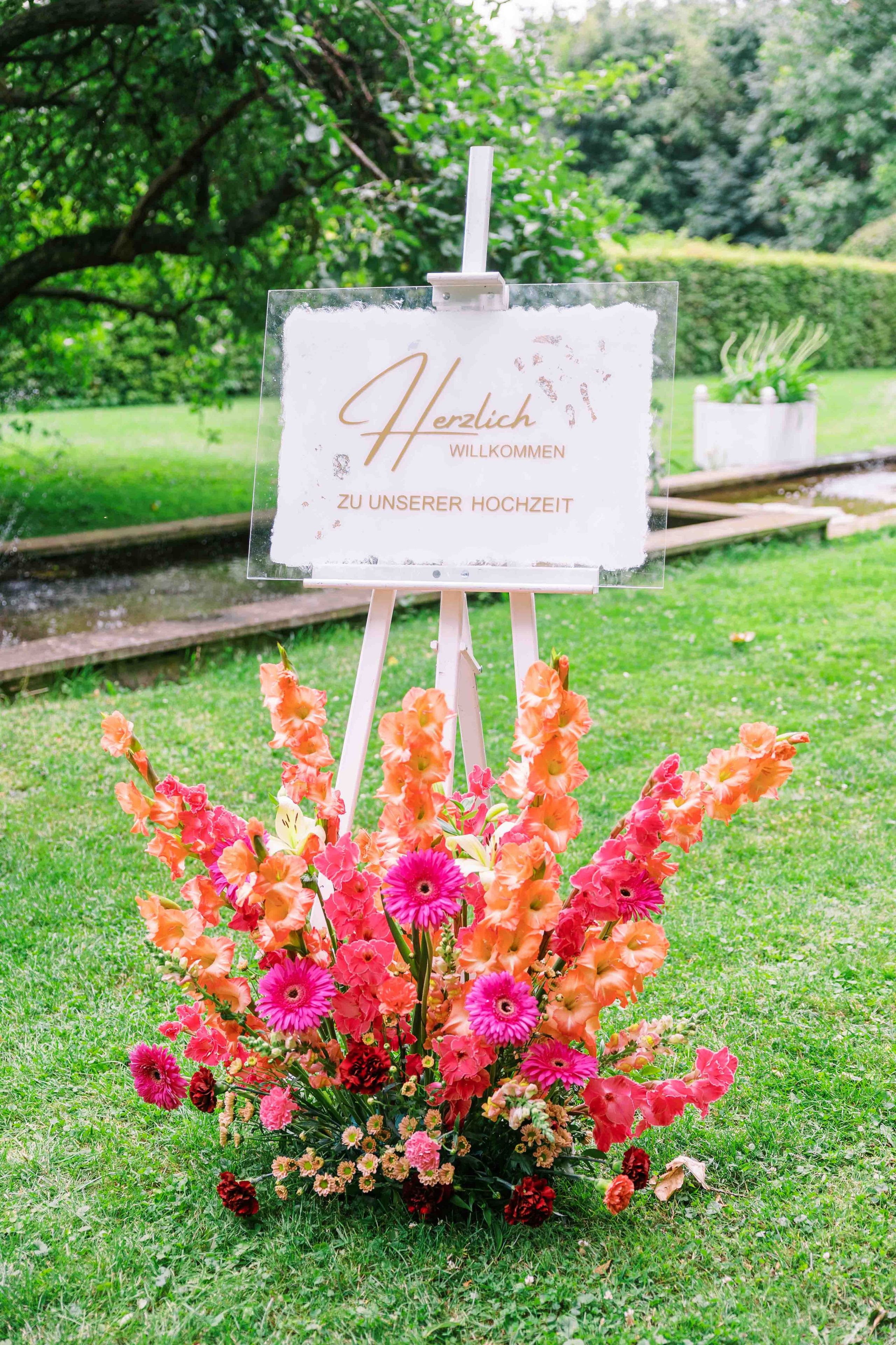 dekoration von jannys dekozauber bei Hochzeit
