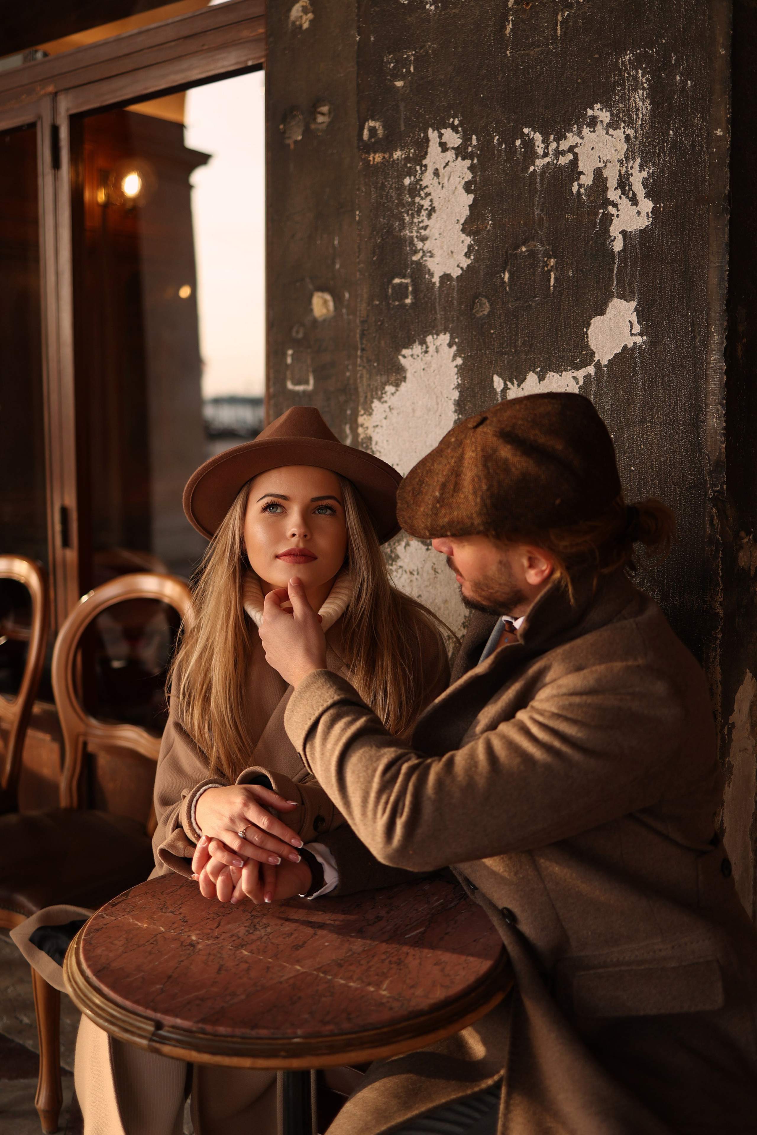 Winter photo shoot in Venice. Photographer in Venice, Viktoria Antonova