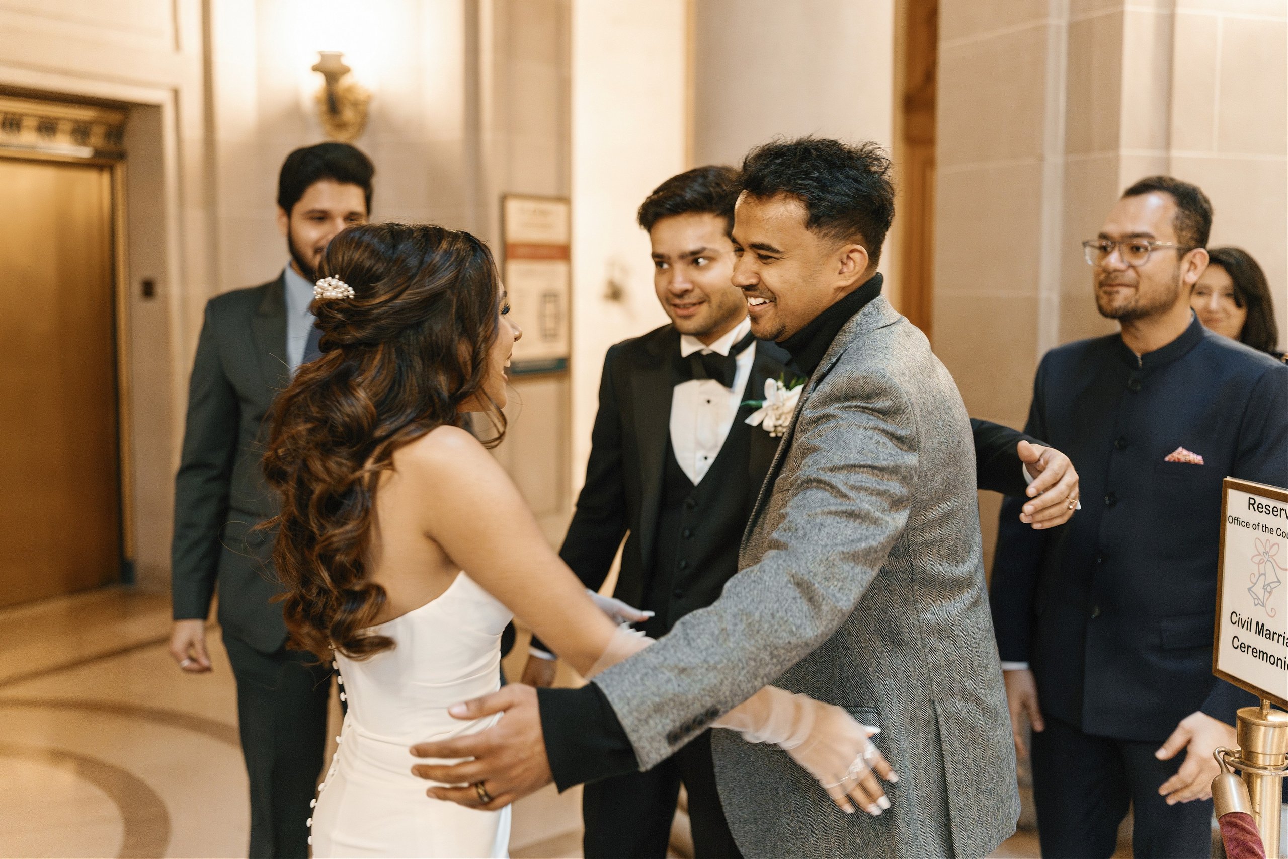 San Francisco City Hall Wedding. Wedding Photography & Videography Team in California, Los Angeles, San Francisco, San Diego and Travel
