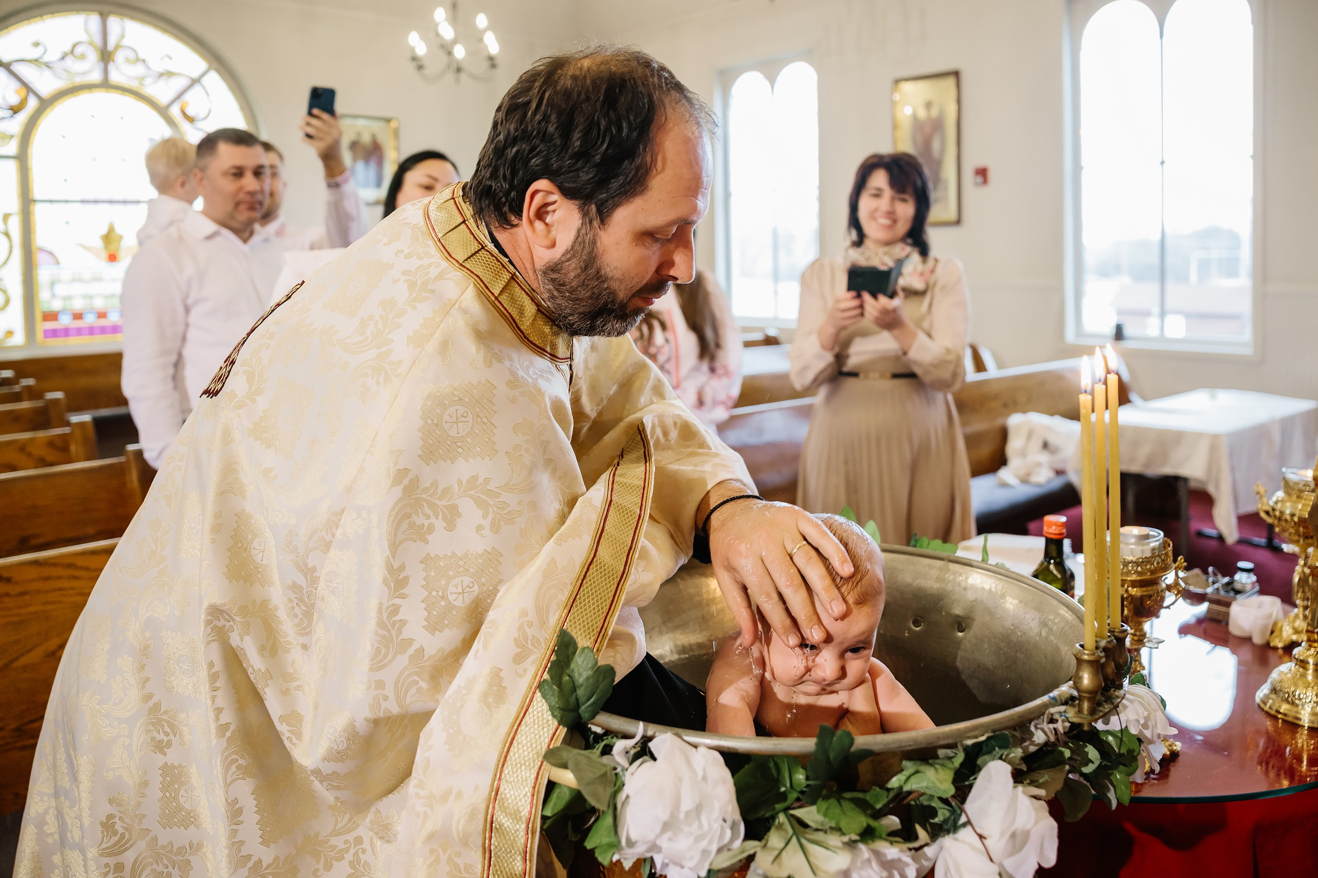 11.23.2024 Christening. Wedding family event photographer in Chicago Nick Yushevich