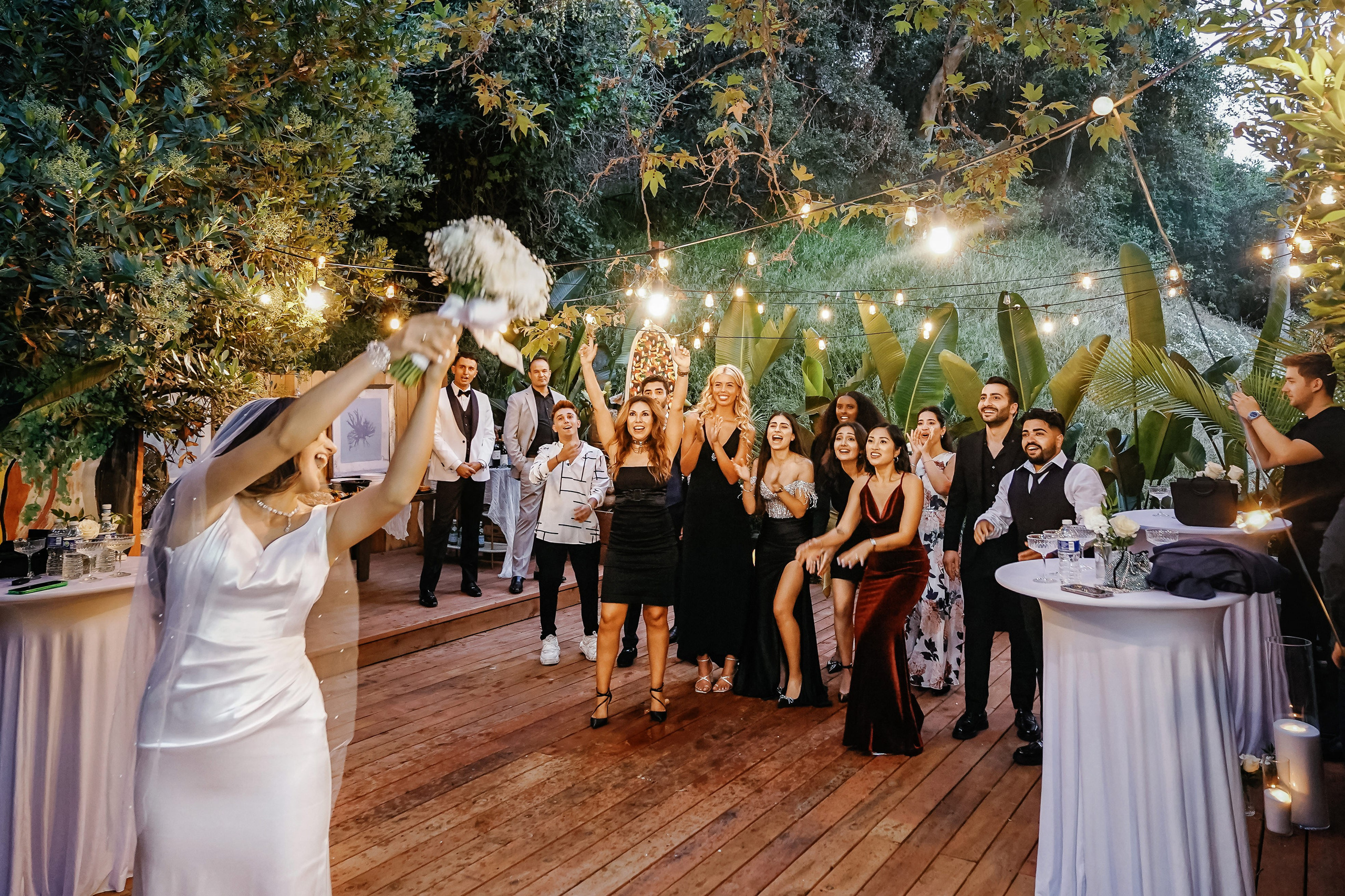 Wedding at the Hollywood Sign Venue, Los Angeles, California. Wedding Photography & Videography Team in California, Los Angeles, San Francisco, San Diego and Travel