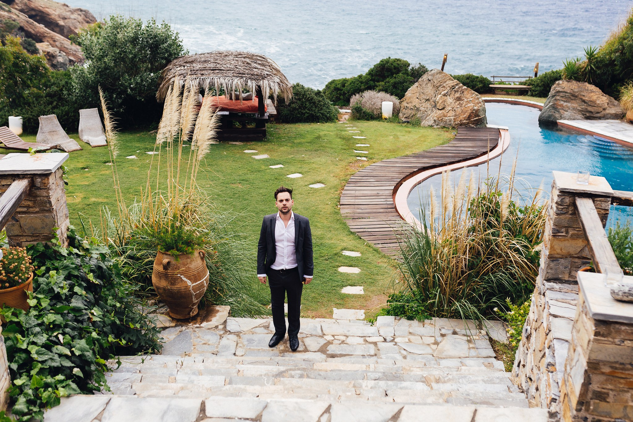 Gavin & Jessica, Evia. Denny Savon — Photographer in Santorini | Weddings, Love Stories & Flying Dress