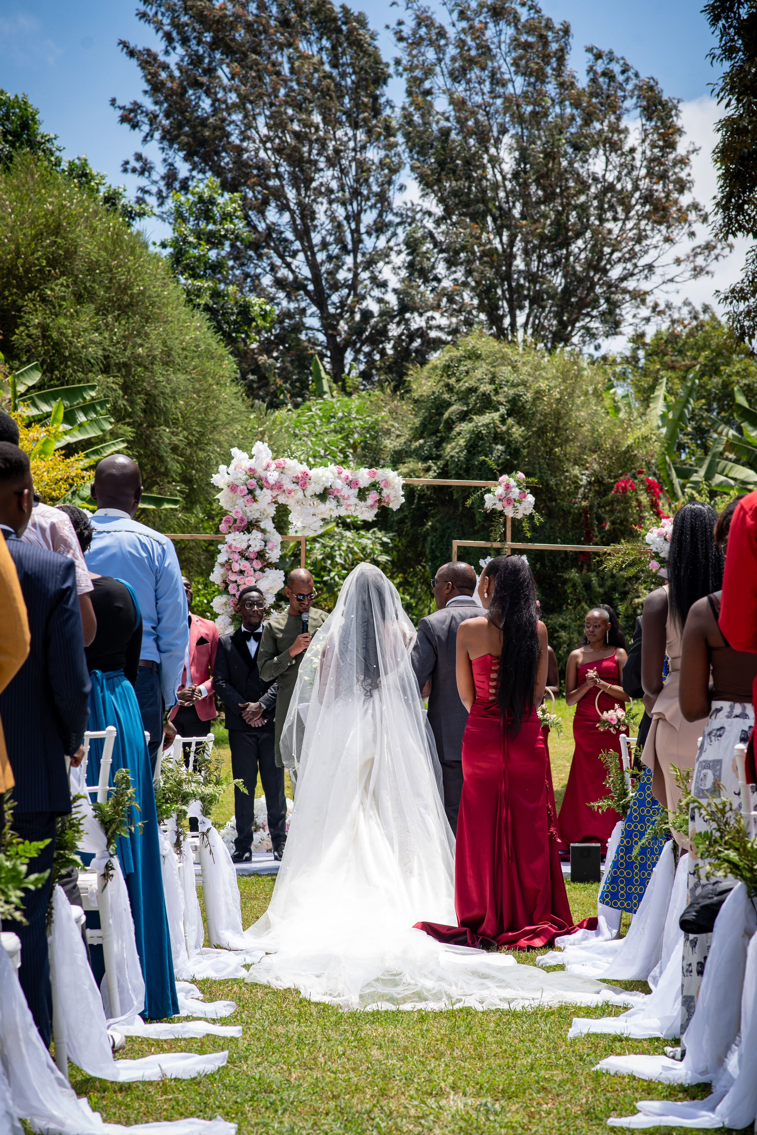 Garden wedding in Nairobi