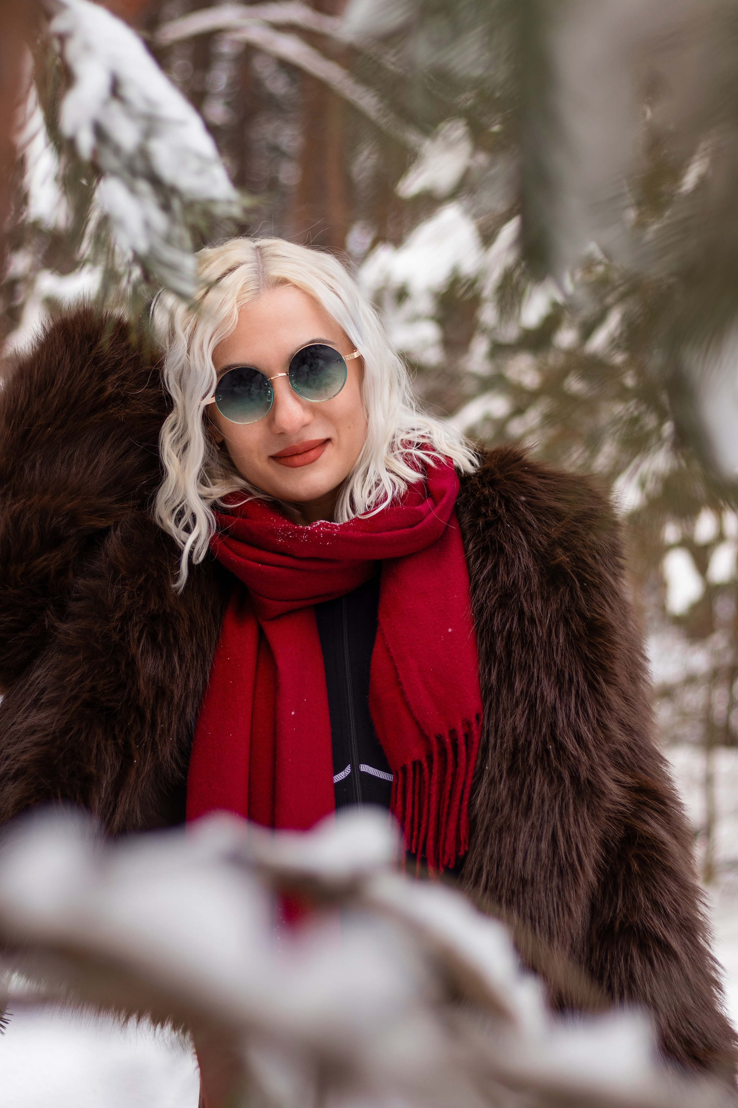Зима. Portretu fotogrāfs Daugavpilī Olga Antonova
