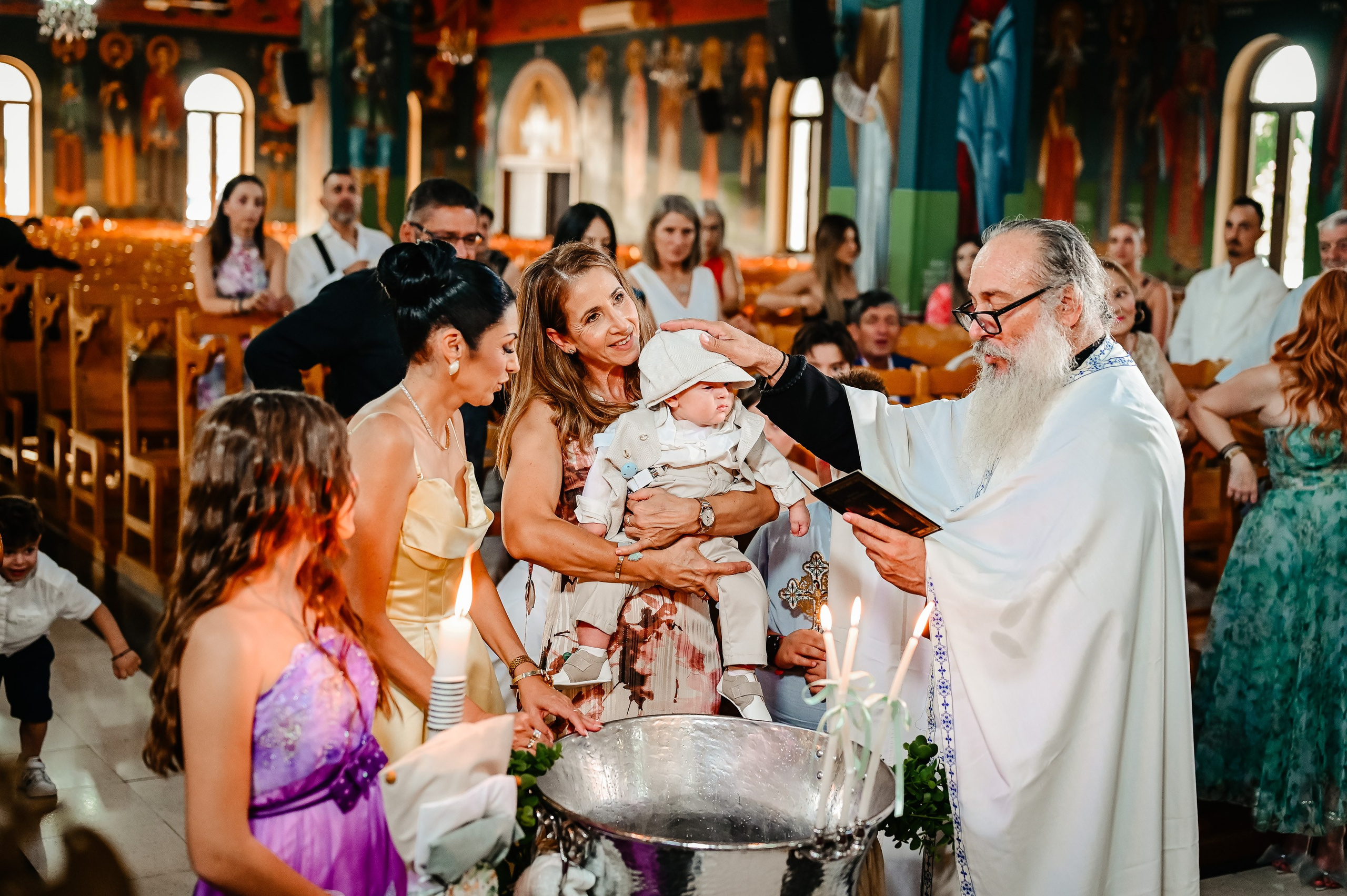 Baptism Mixail Aggelos. AdrianOltean.wfolio.pro