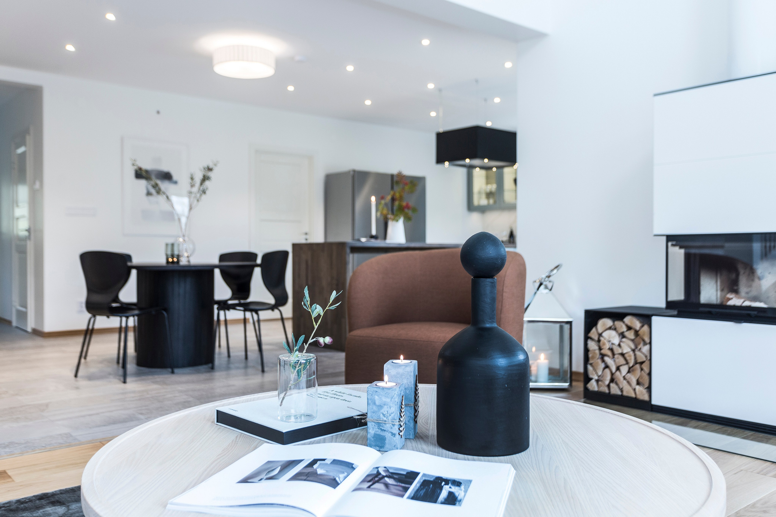 Villa i Stockholm med altan. InHome Design Stockholm – Interiördesign och homestyling i Stockholm