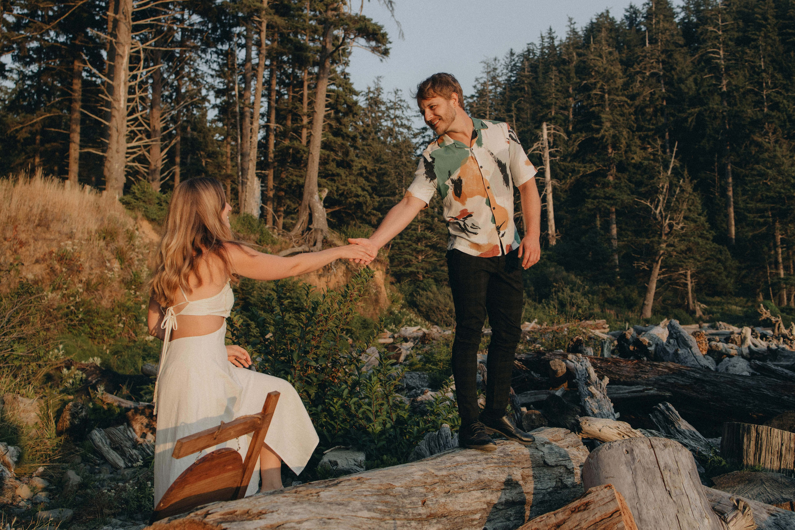 Engagement Photography at Cannon Beach | Jessie & Isaac's Session by Georgy Shishkin | Capturing Moments in Portland, Seattle, Bend & Oregon. Capturing Love in the Heart of the Pacific Northwes