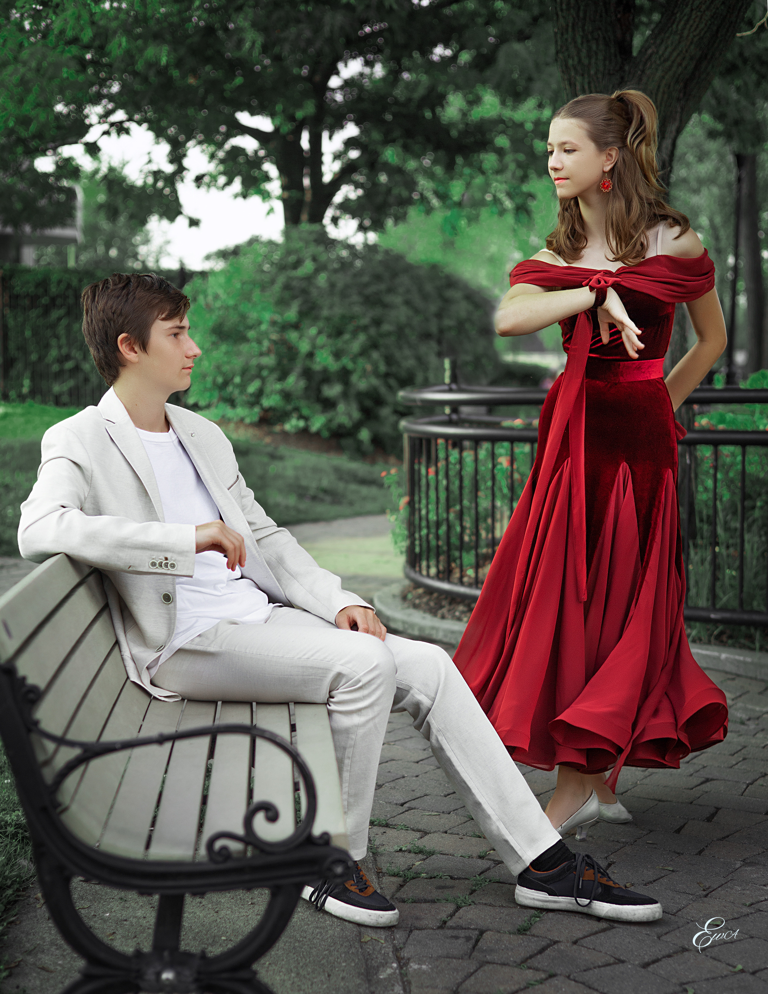 Ecaterina et Elias. Photographe de famille à Montréal Ewa Molchanovskaya