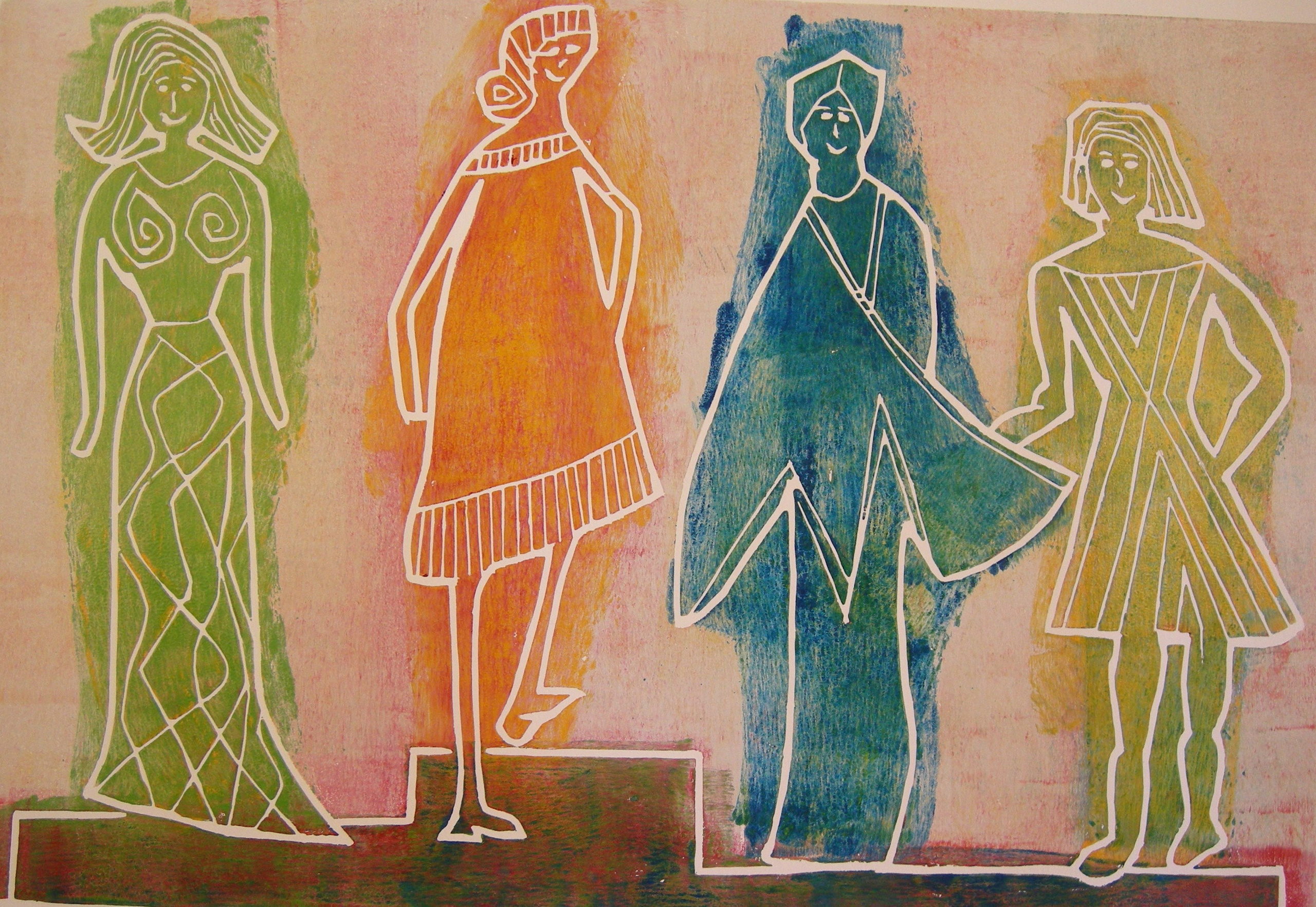 Die Siegerinnen 2, 2020 - 40x60 auf Papier 60x80