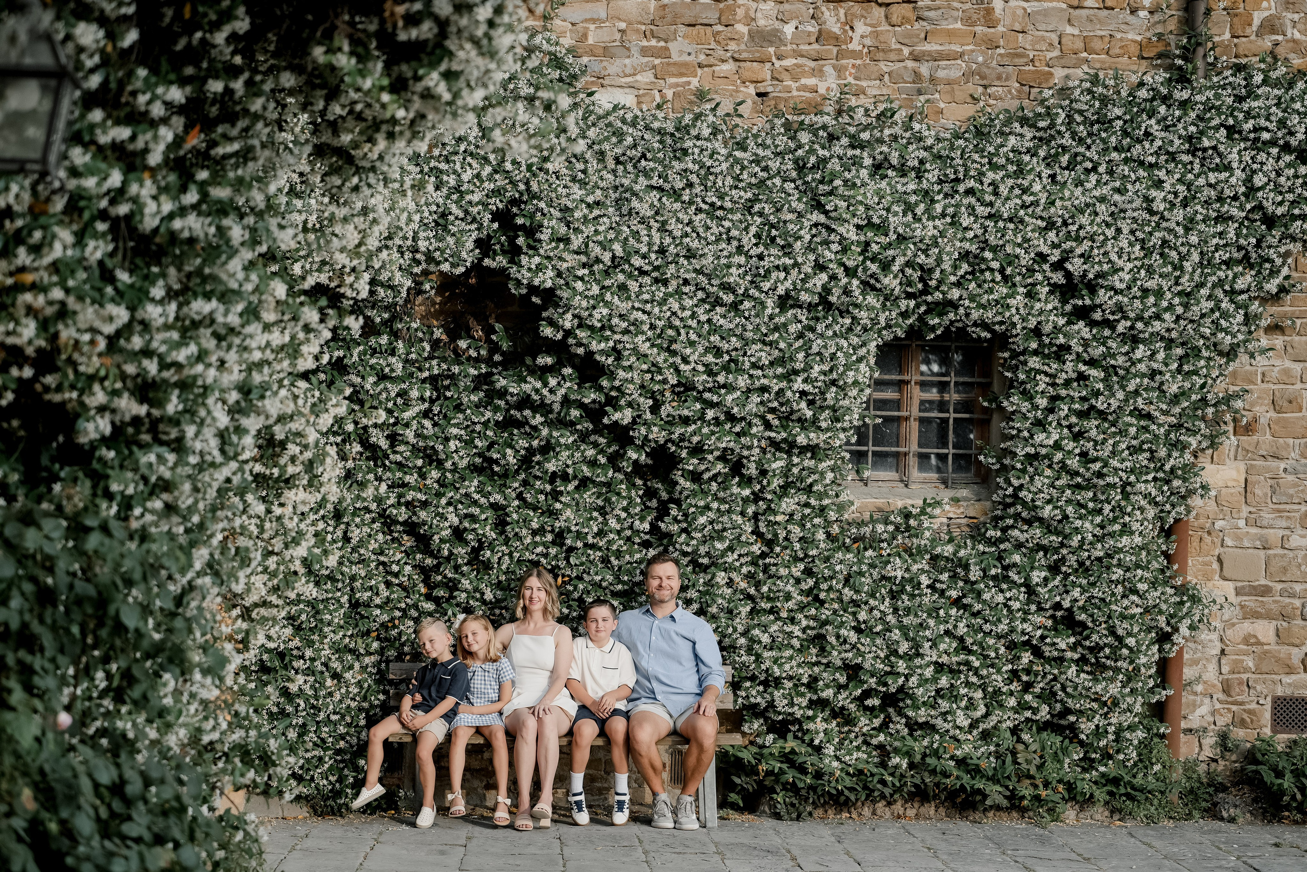 Mandy and Family. Wedding Photographer in Italy