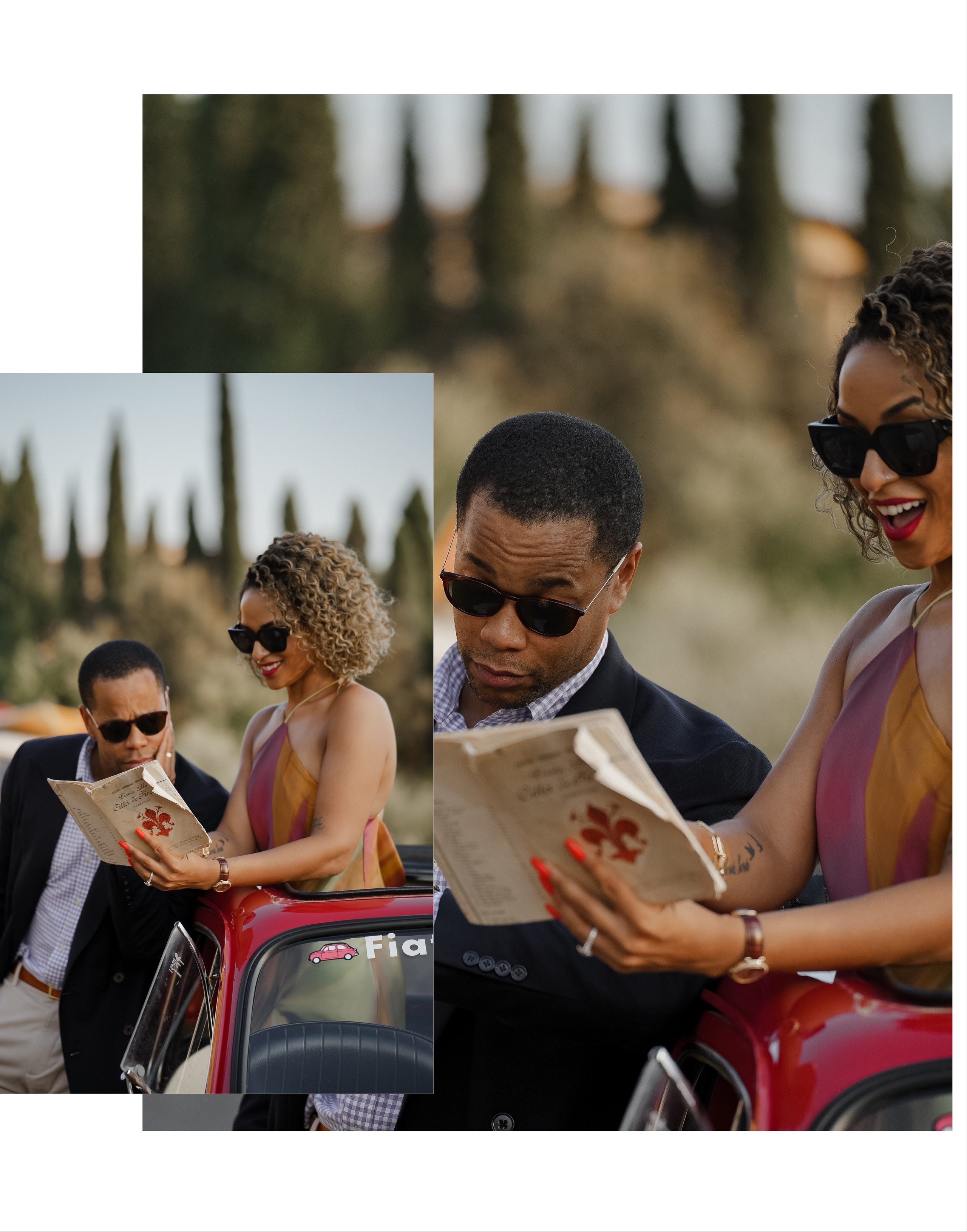 FIAT 500. Wedding Photographer in Italy