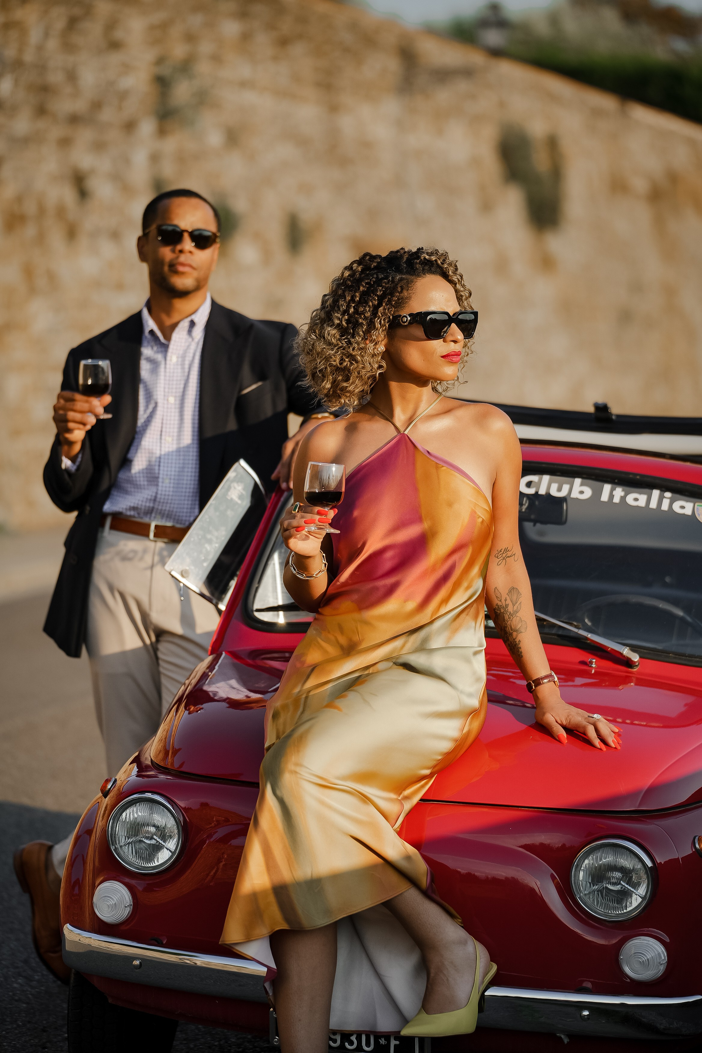 FIAT 500. Wedding Photographer in Italy