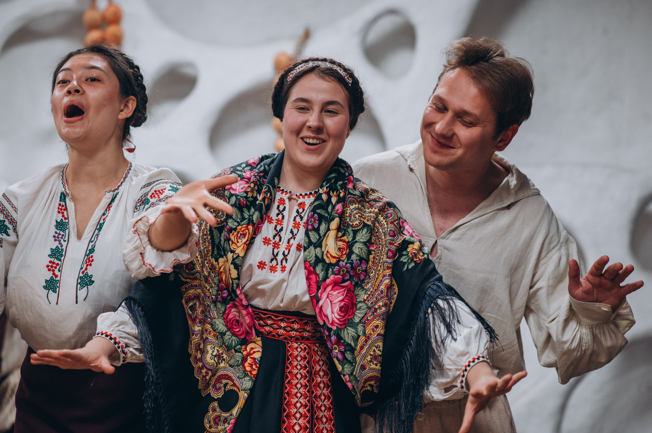 Вистава студентів Кайдашева сім’я. Фотограф Київ