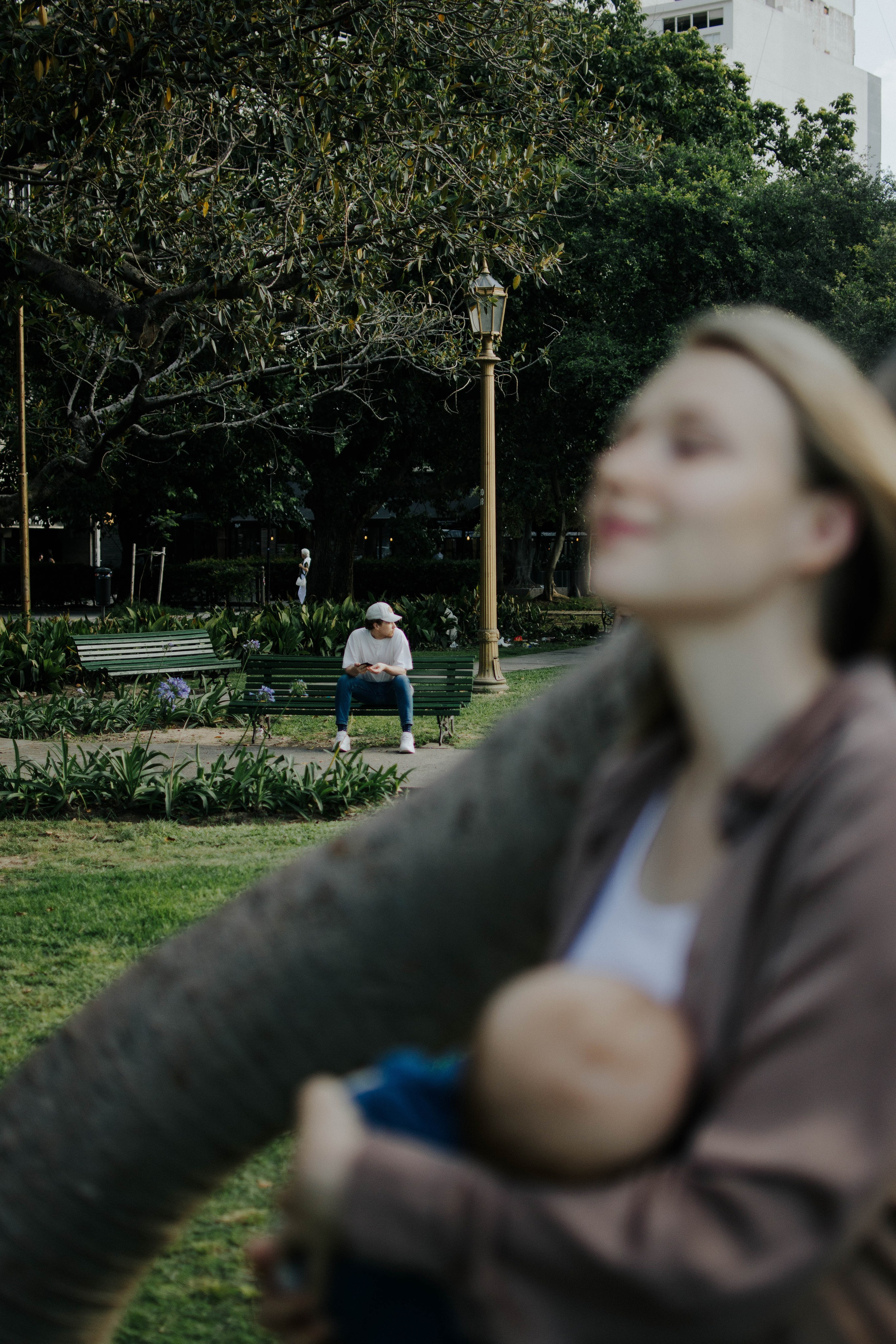 The little one and his parents. Buenos Aires. Photography. Photographer @elmirkami in the city of Buenos Aires