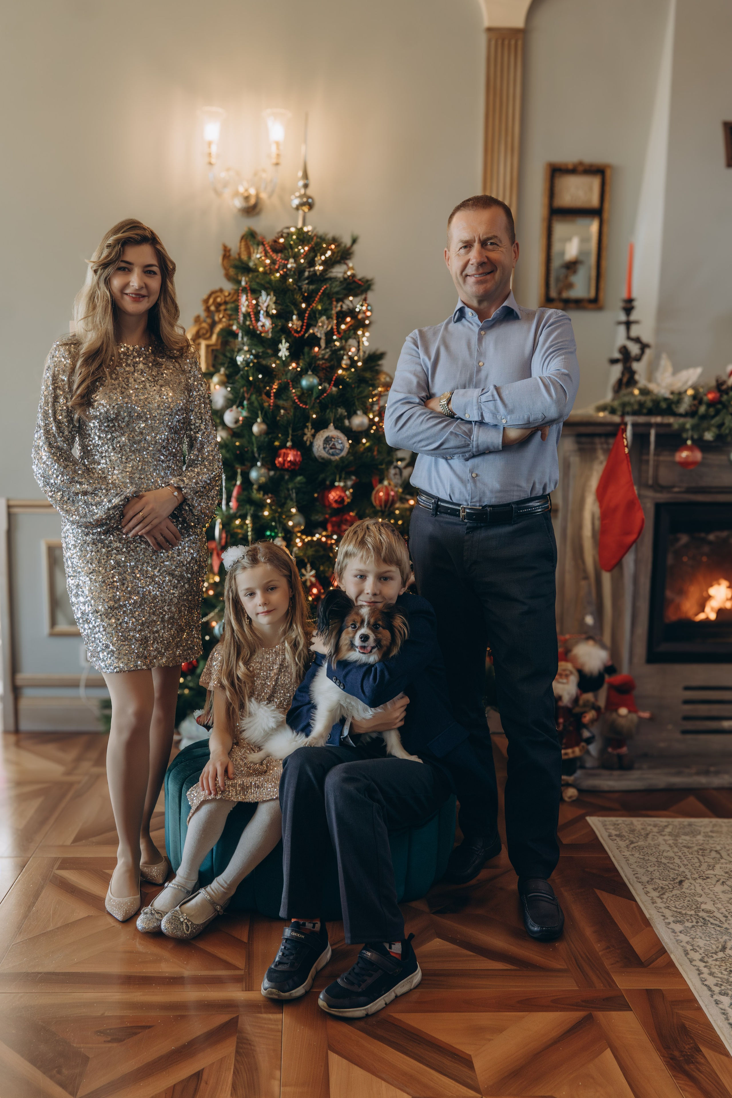 XMAS FAMILY SHOOTING. PHOTOGRAPHER IN ITALY