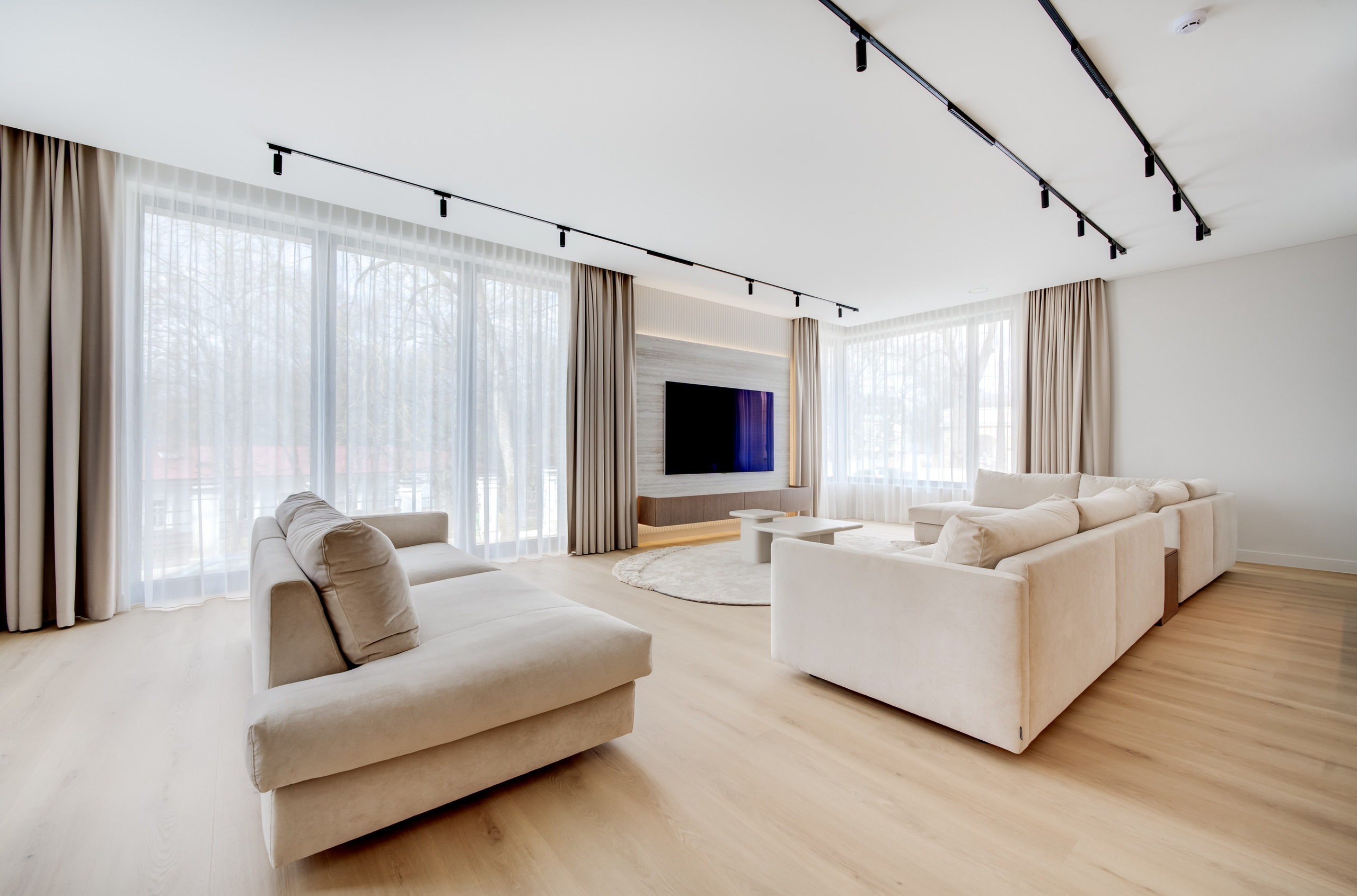 Profesionali nekilnojamojo turto fotografija — dizainerinis namas Sapiegos g