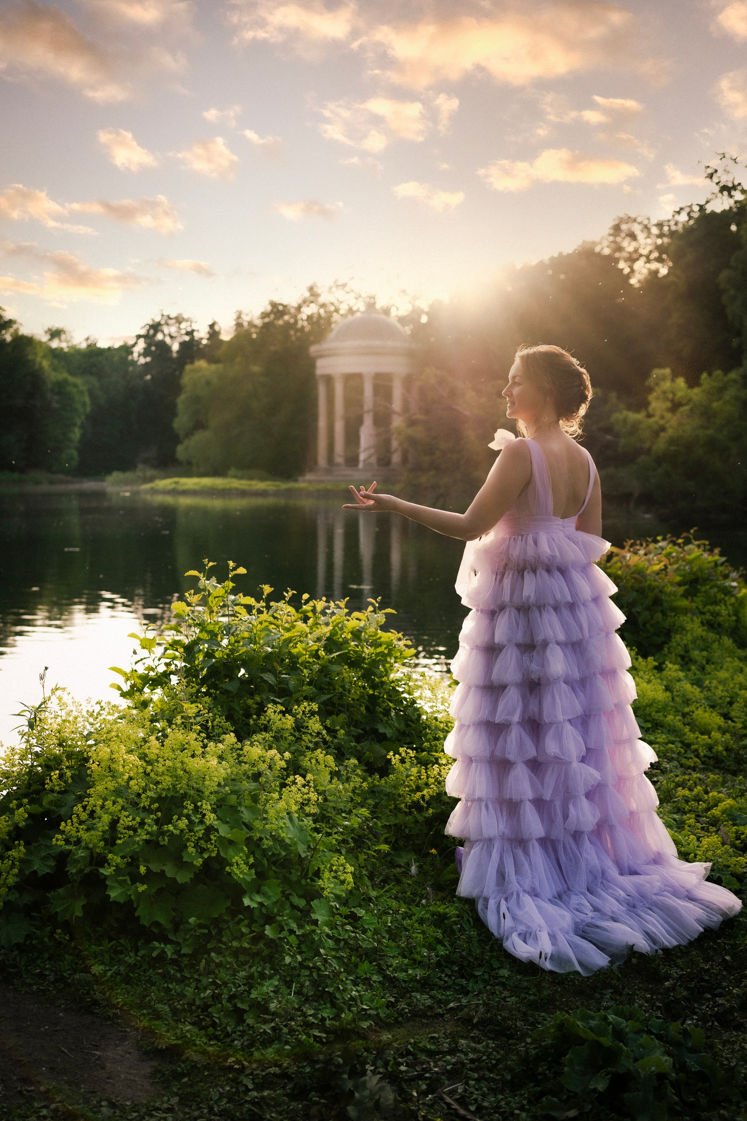 Long dresses shooting. Photographer in Munich