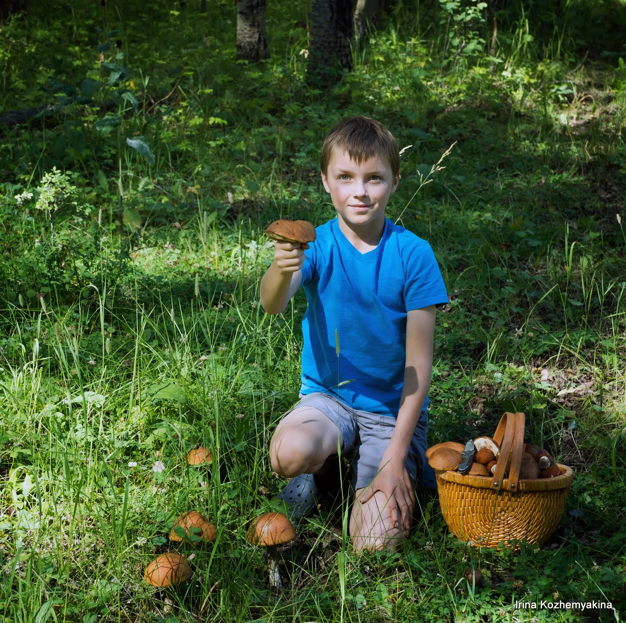 2014-08-10, Mushrooms. Photographer Irina Kozhemyakina. Houston