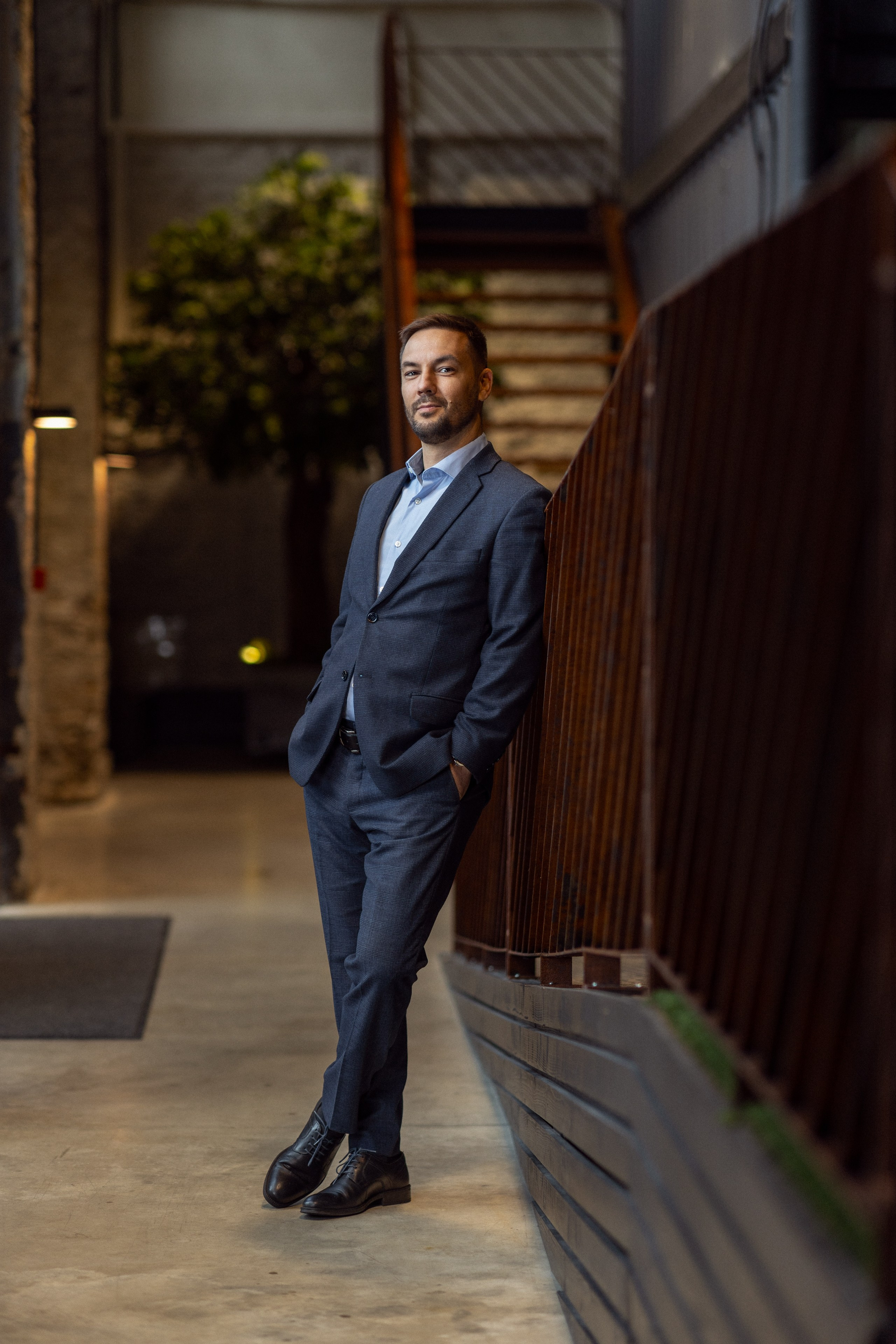 Andrey (Business Portrait) 03.02.2024. Portree- ja perefotograaf Anton Hansen Tallinnas, Eestis