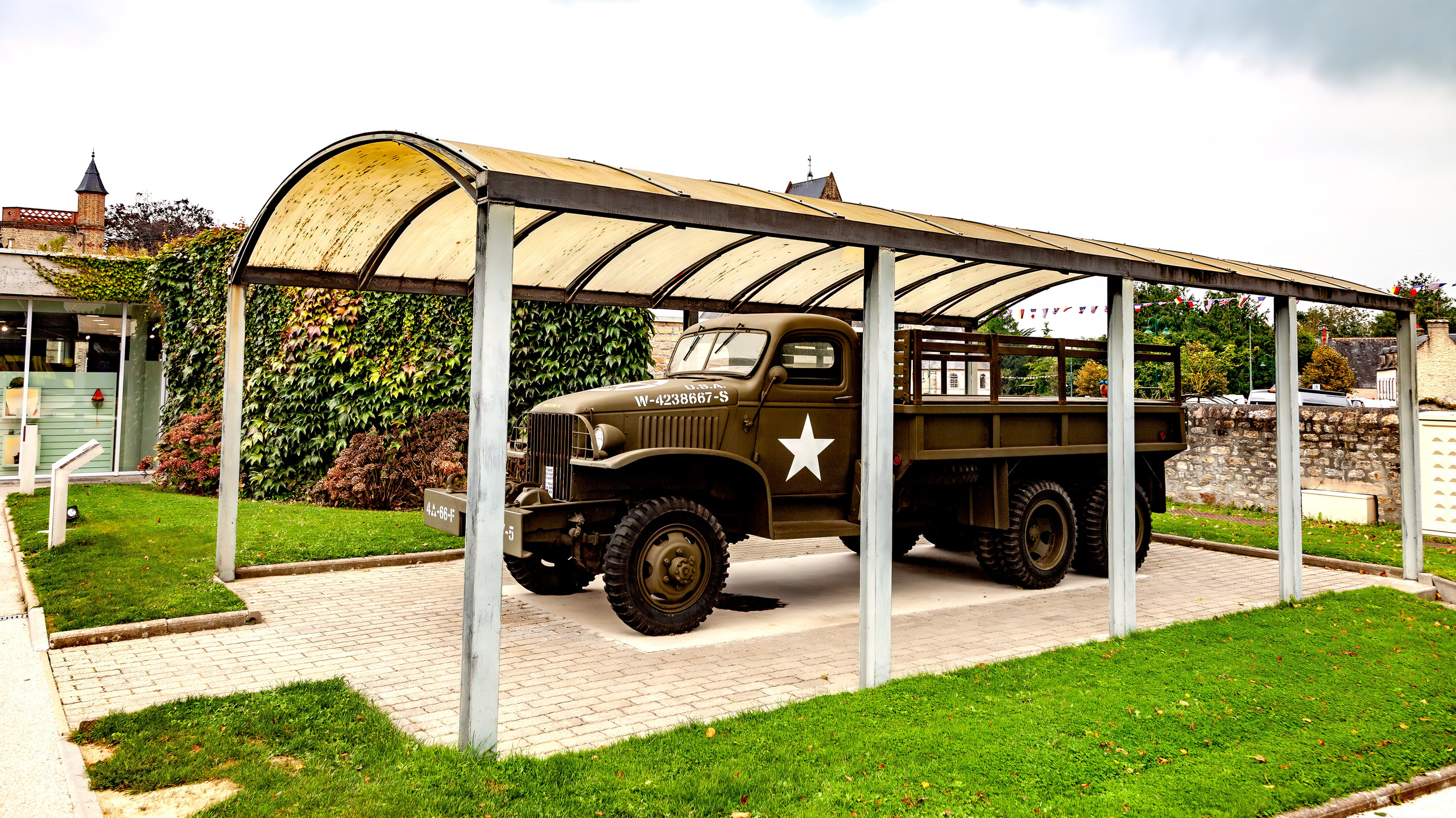 182.Airborne Museum.Sainte Mere Eglise.France.20.9.2024. Путешествия в формате 360......