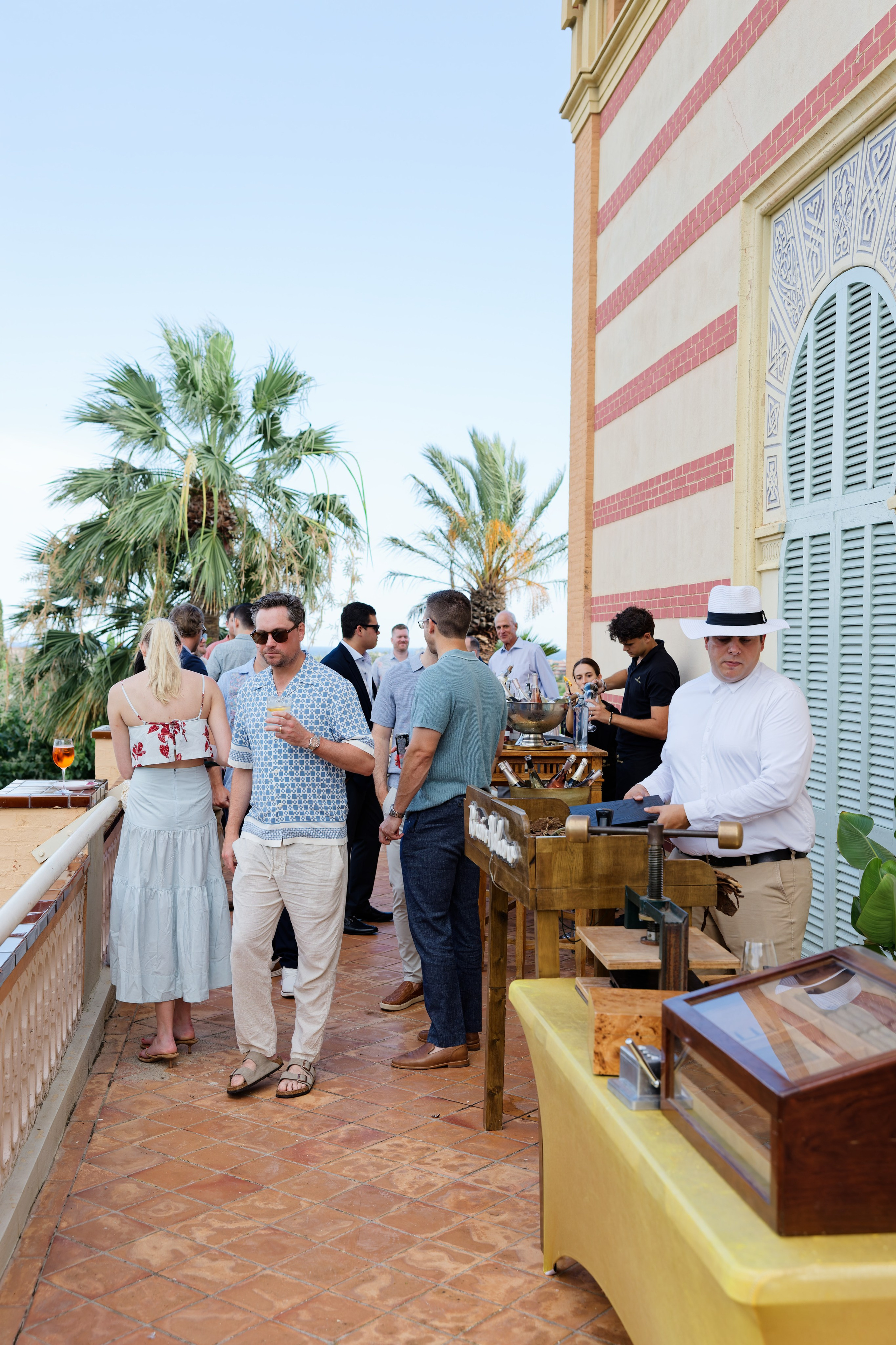 Welcome dinner of Gracie & Joe at Gran Villa Rosa