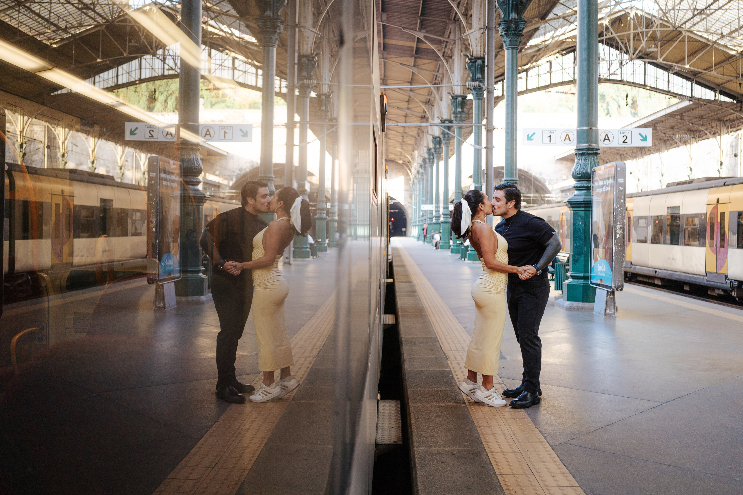 Fernando e Caroline. Davi Valente