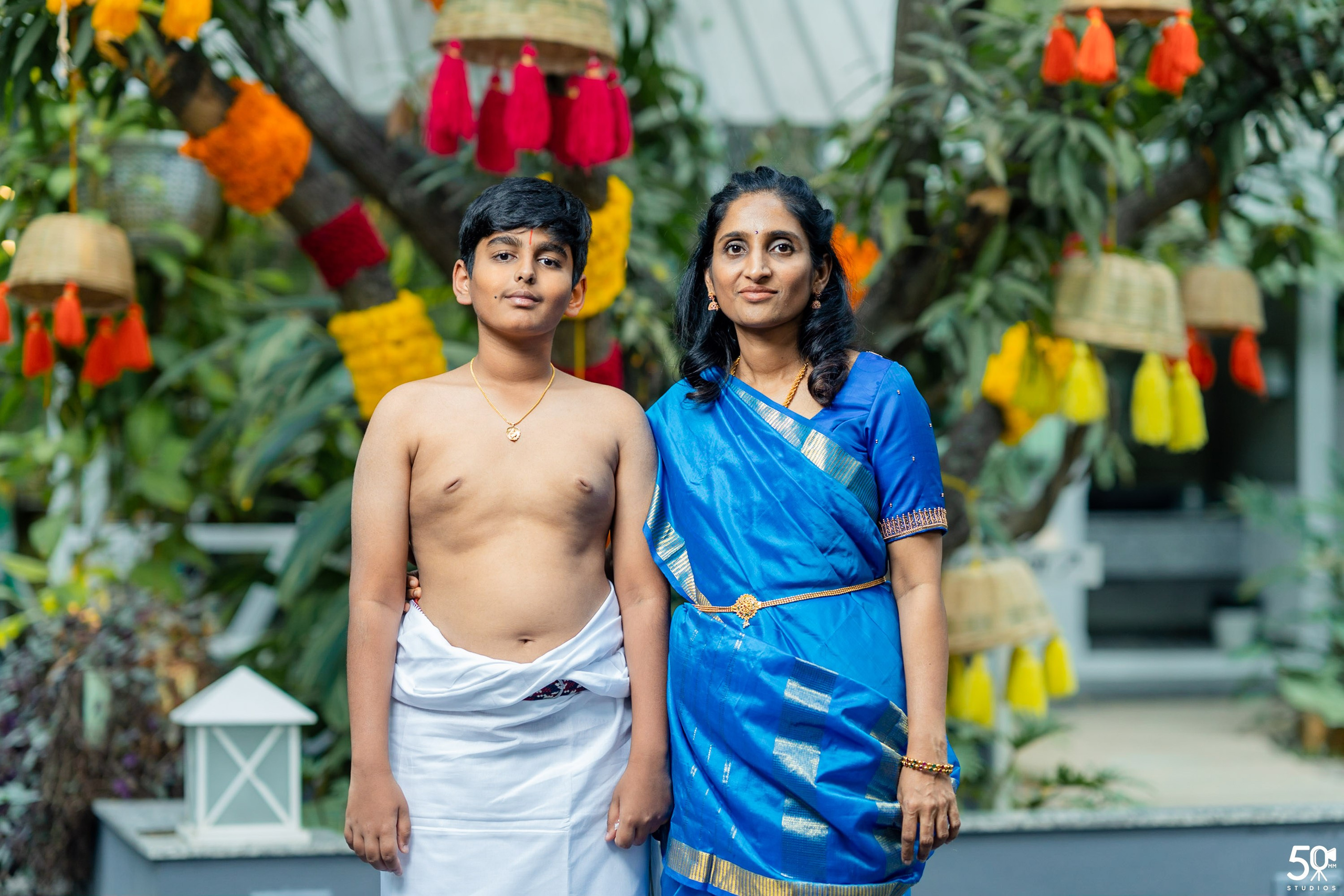 SANJAY AND SAKETH UPANAYANA. 50mm STUDIOS
