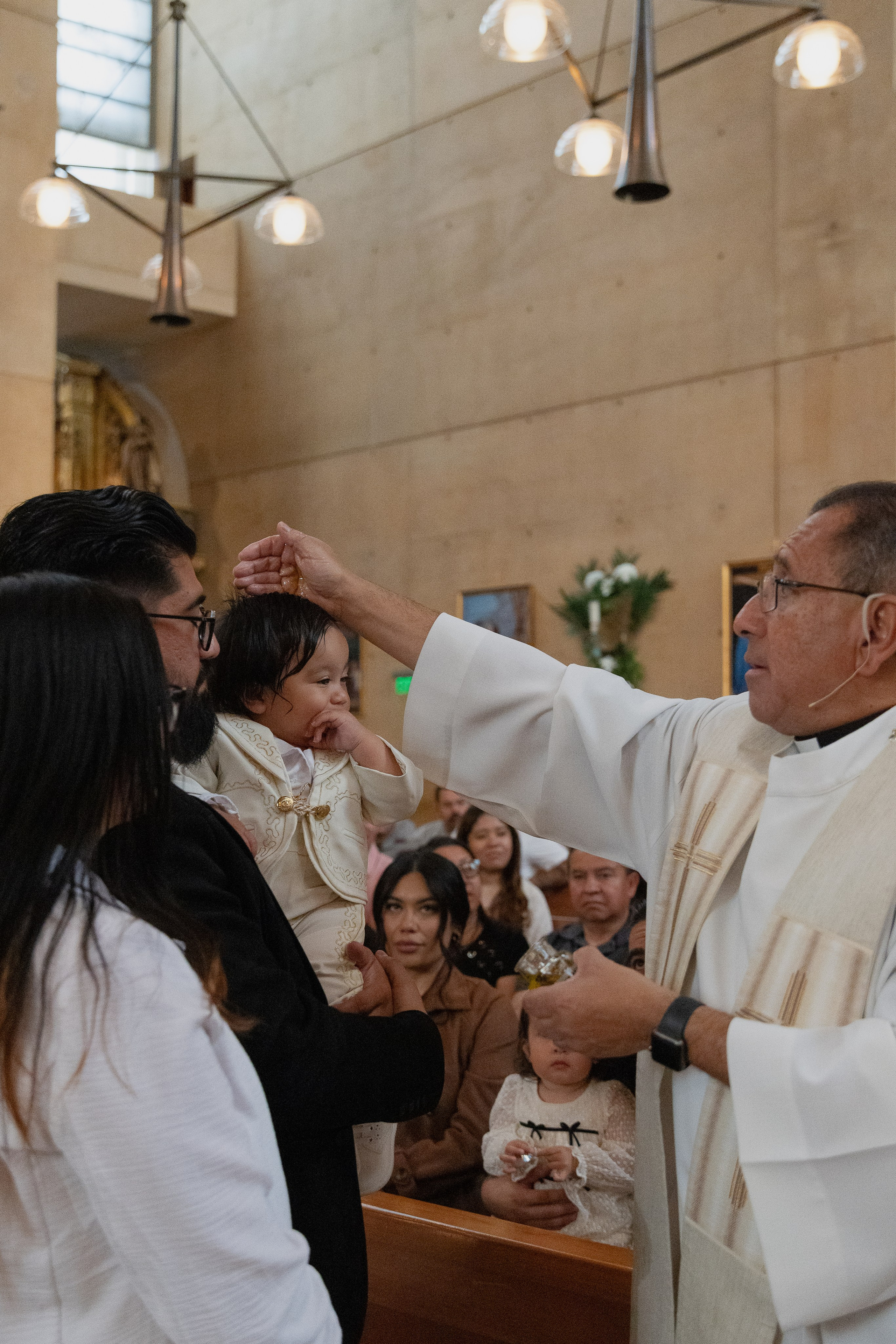 Malakai’s Baptism of Grace. Portrait, family, maternity & wedding photography & videography in SoCal Kseni Vibe