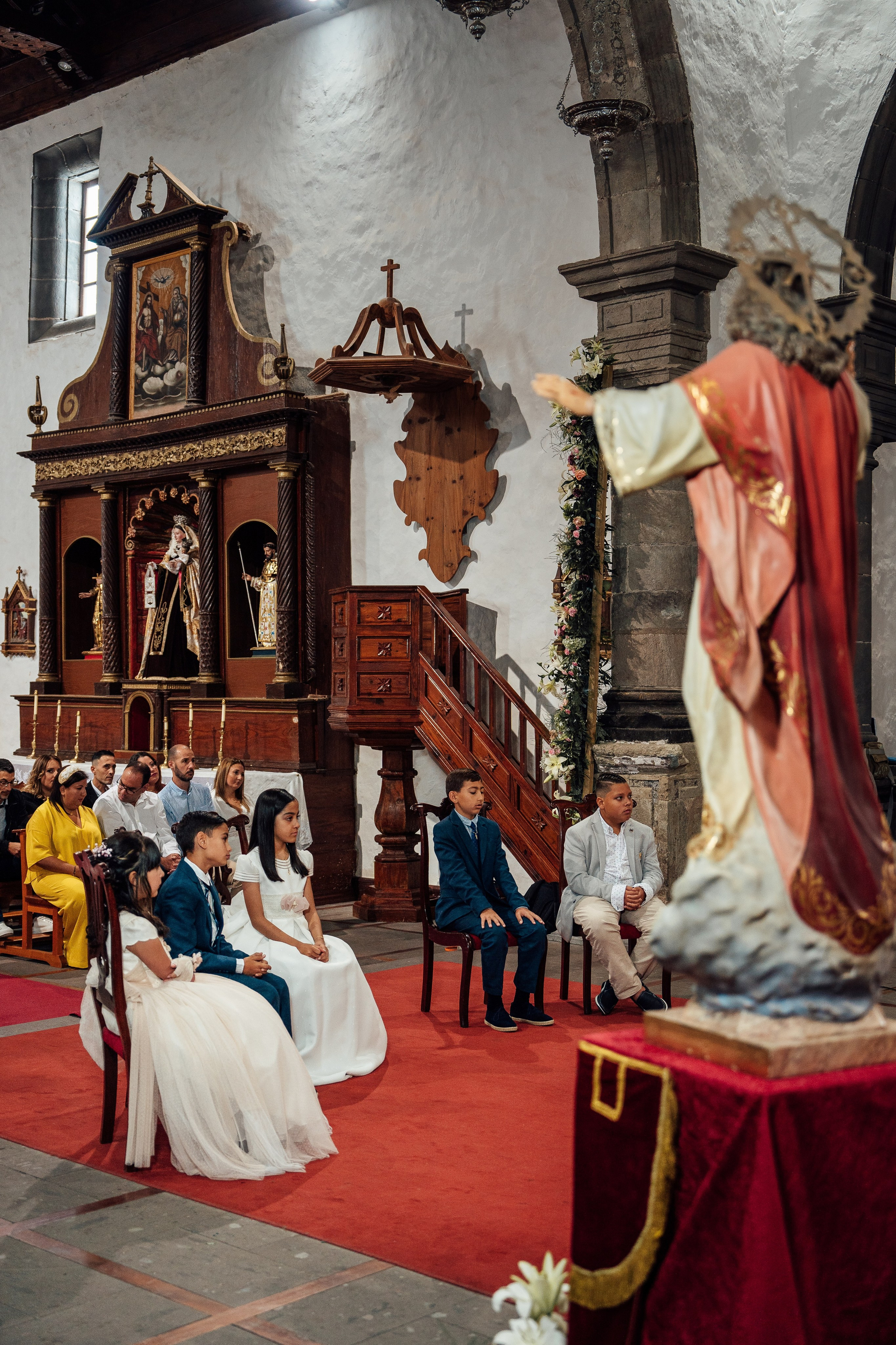 First communion. Professional photography in Tenerife Tania Bonnet