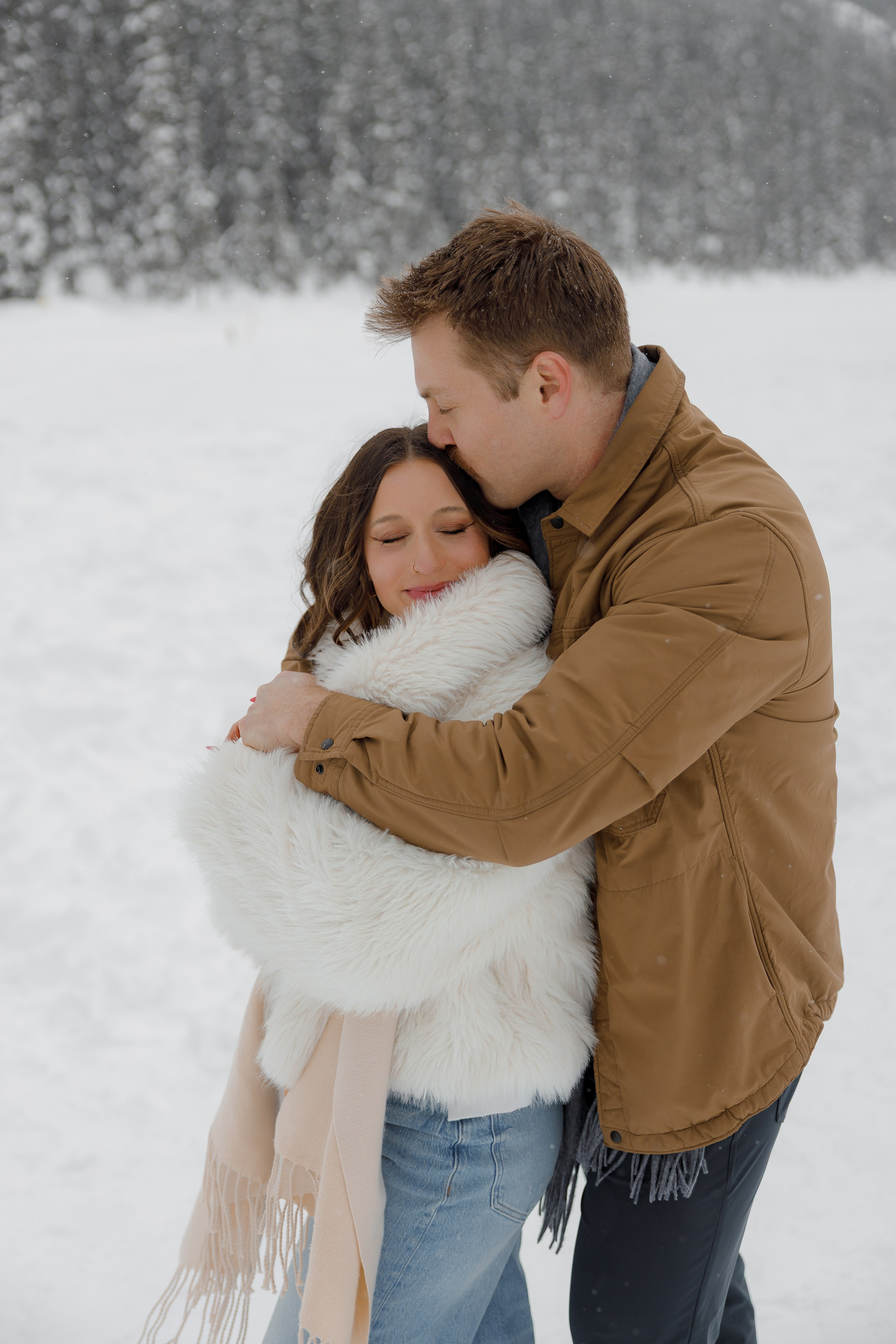 Lake Louise engagement session. Home