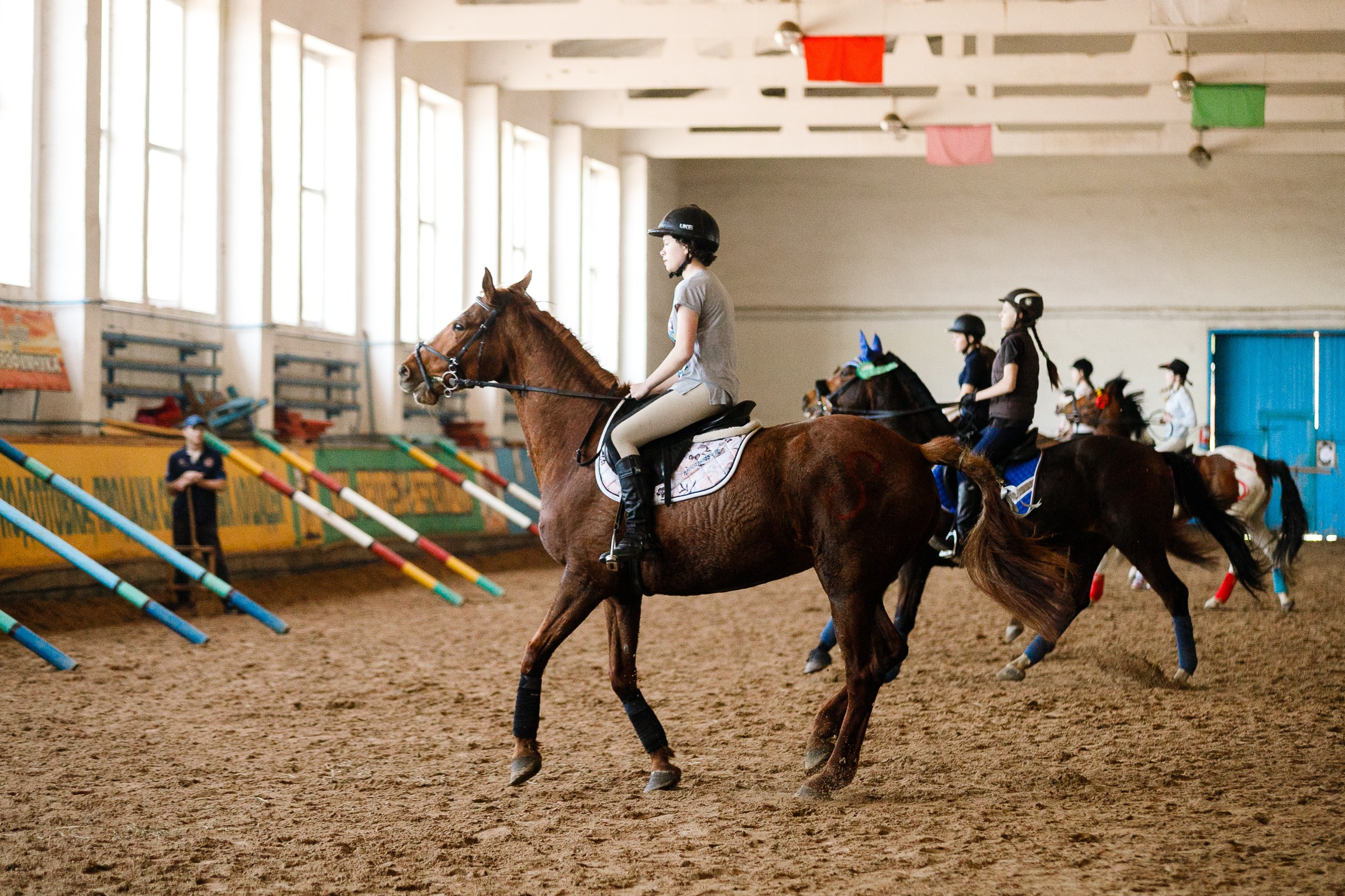 Horse winter games. Kaja | fotograf we Wrocławiu | ludzie i psy