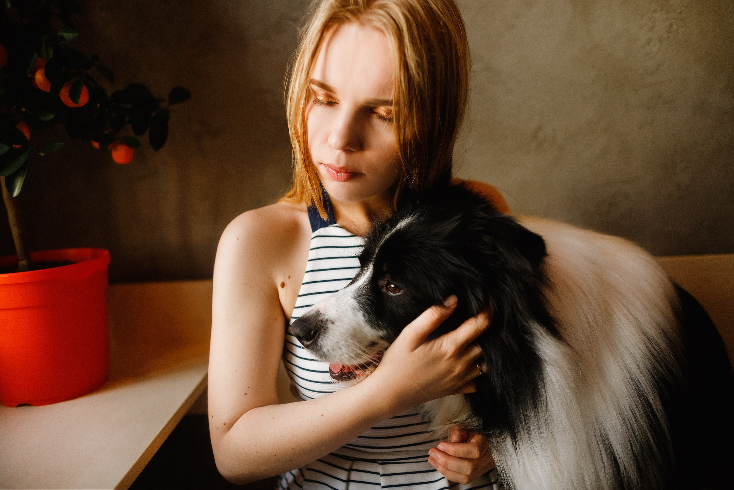 Evgenia & Richard. Kaja | fotograf we Wrocławiu | ludzie i psy