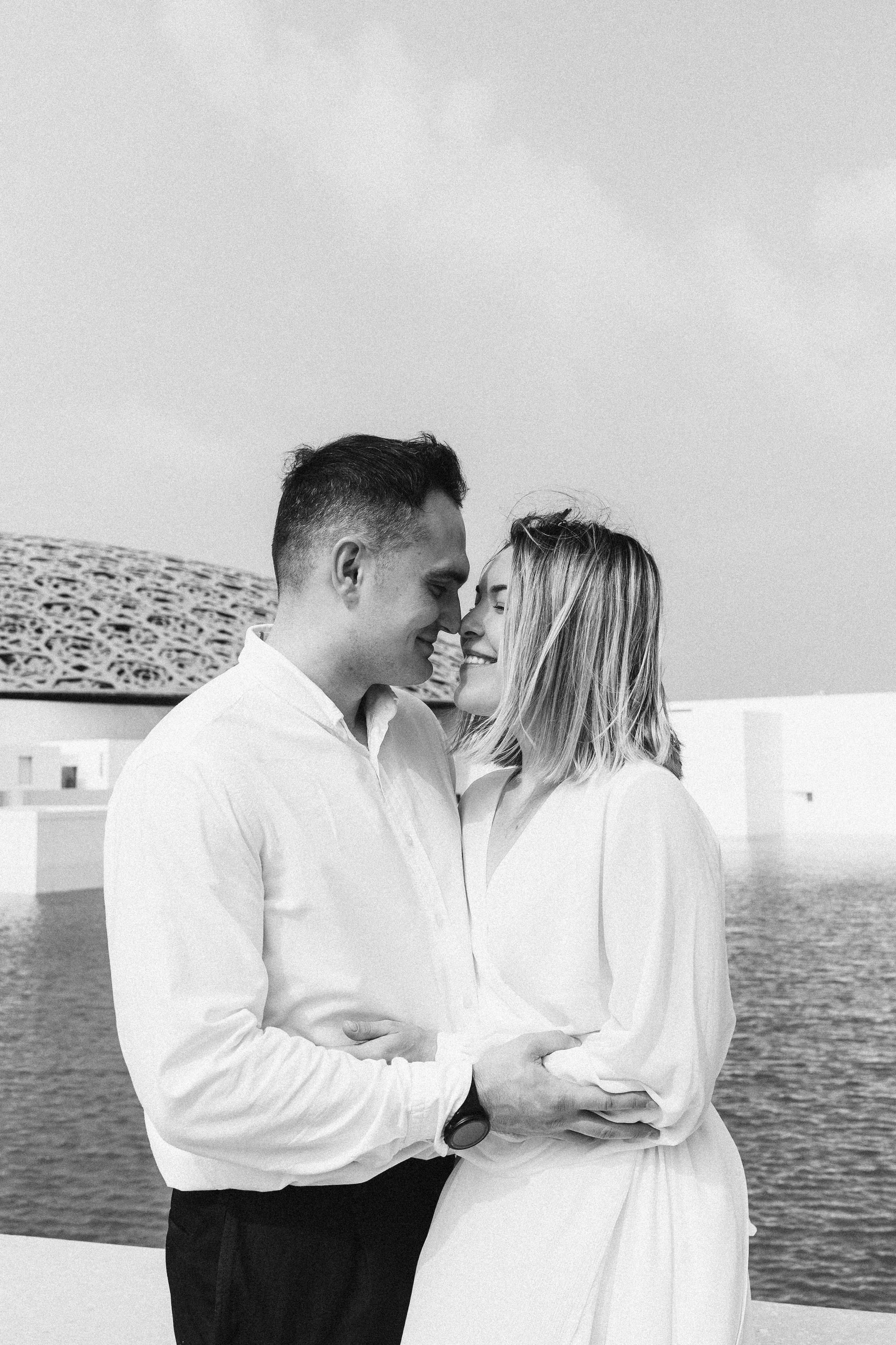 Louvre Dima, Dasha and Artemy. Professional Photographer Abu Dhabi, Dubai — Yulia Ismoilova | 2025