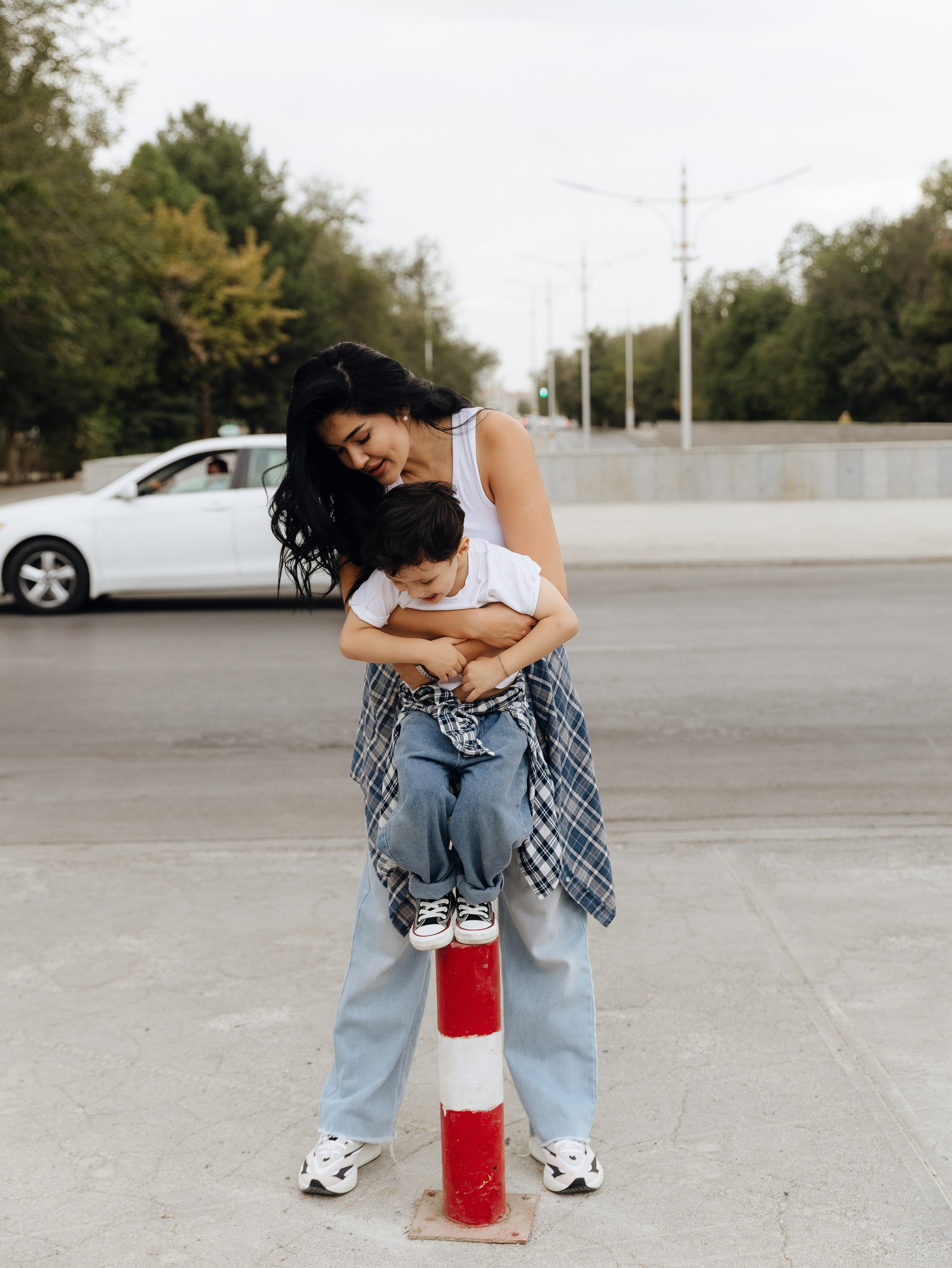 Mom and Her Little Boy. Family and wedding photographer in Bangkok, Thailand