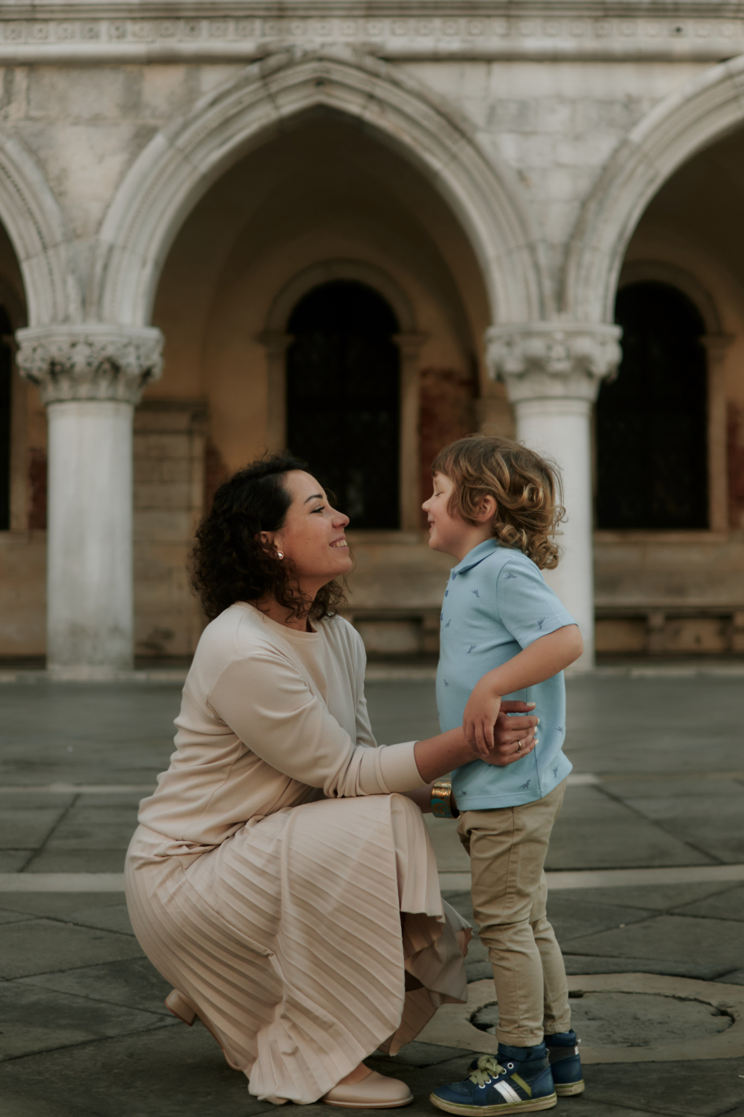 Morning Photosession for family in Venice. Фотограф в Венеции, Италия. Зотова Яна