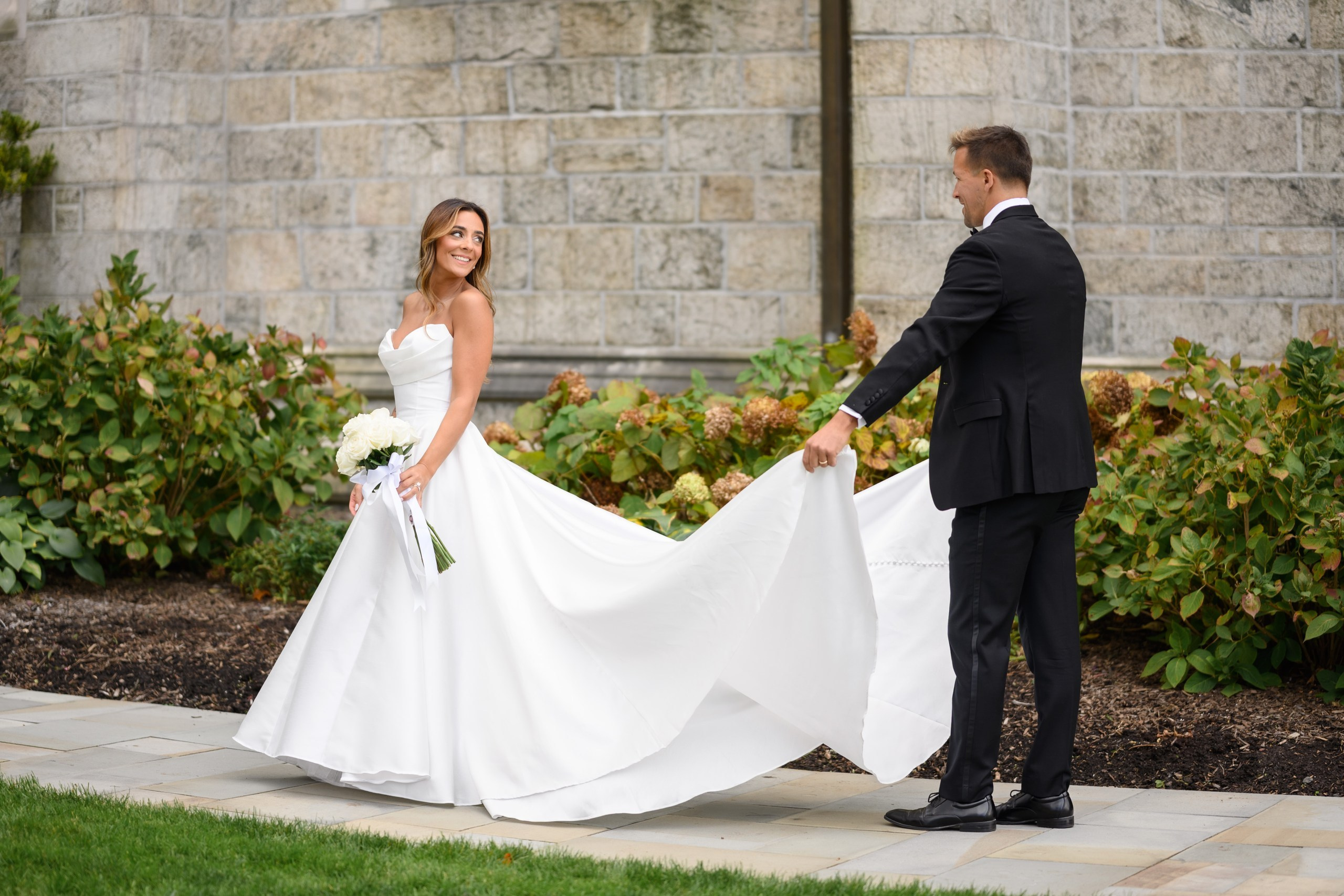 Stephanie and Alexander, Cairnwood Estate, PA. Wedding Photo & Video
