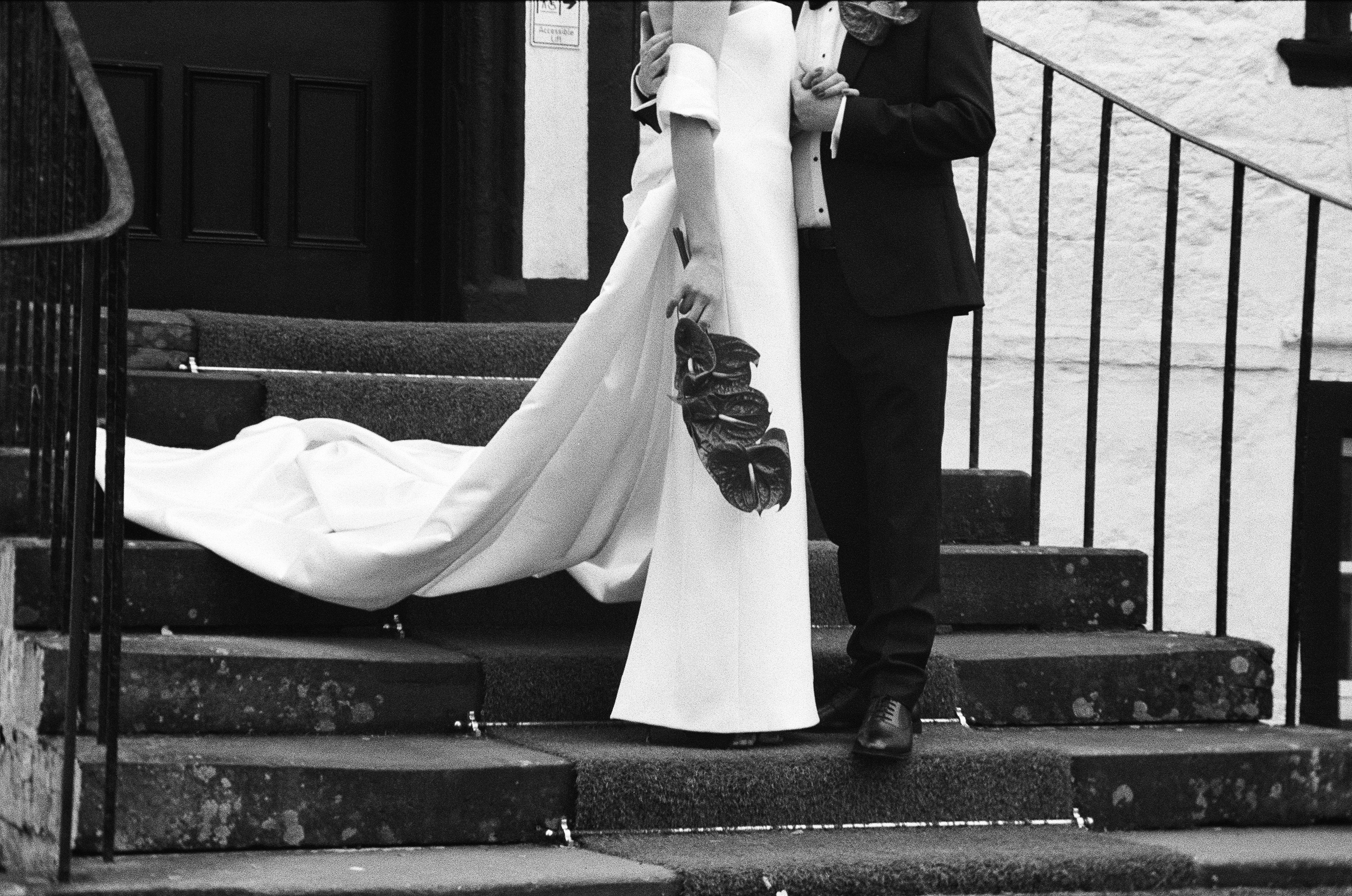 Wedding on Black n White Film. Molfar Visuals