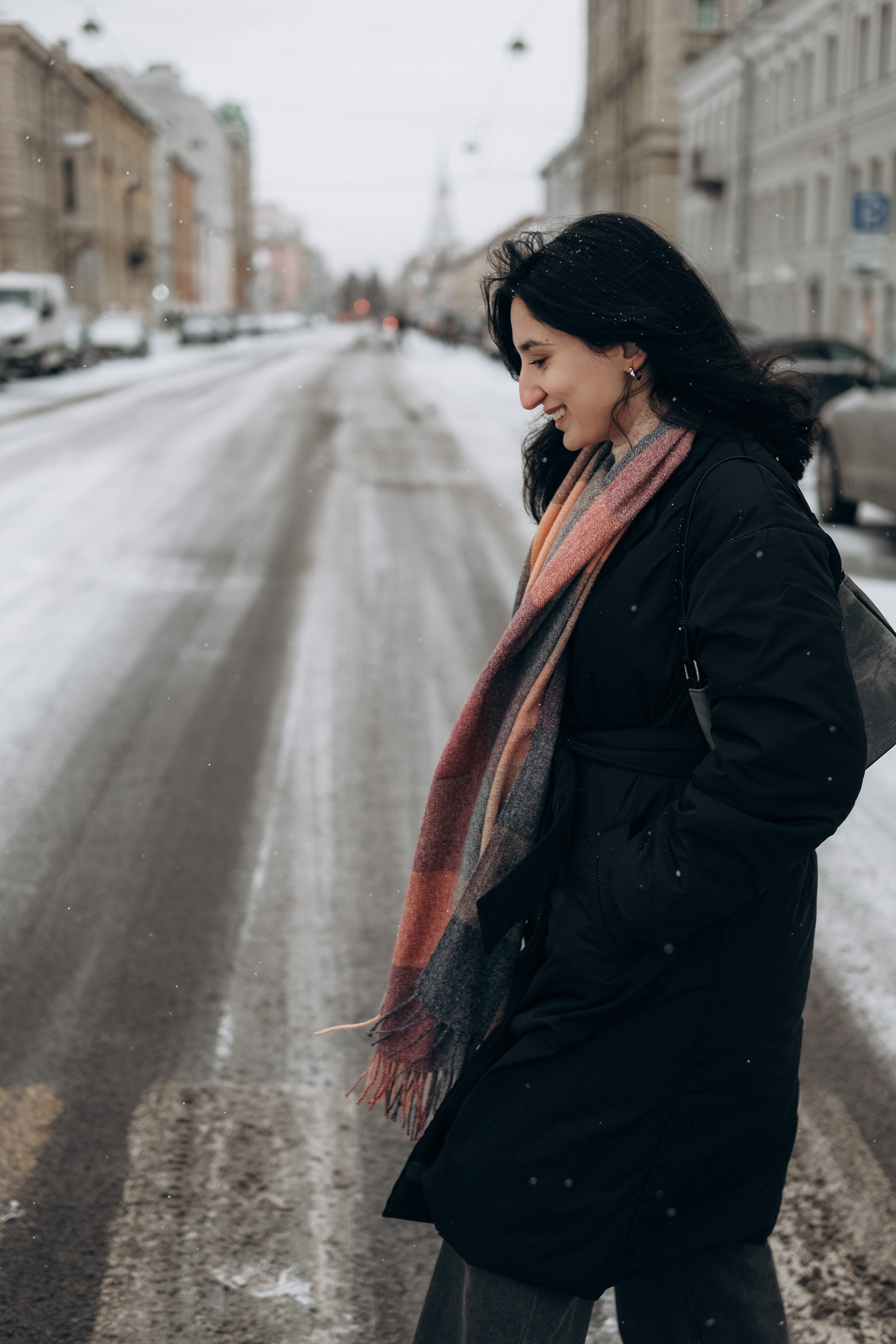 Snowy Day. Lens Captures Life