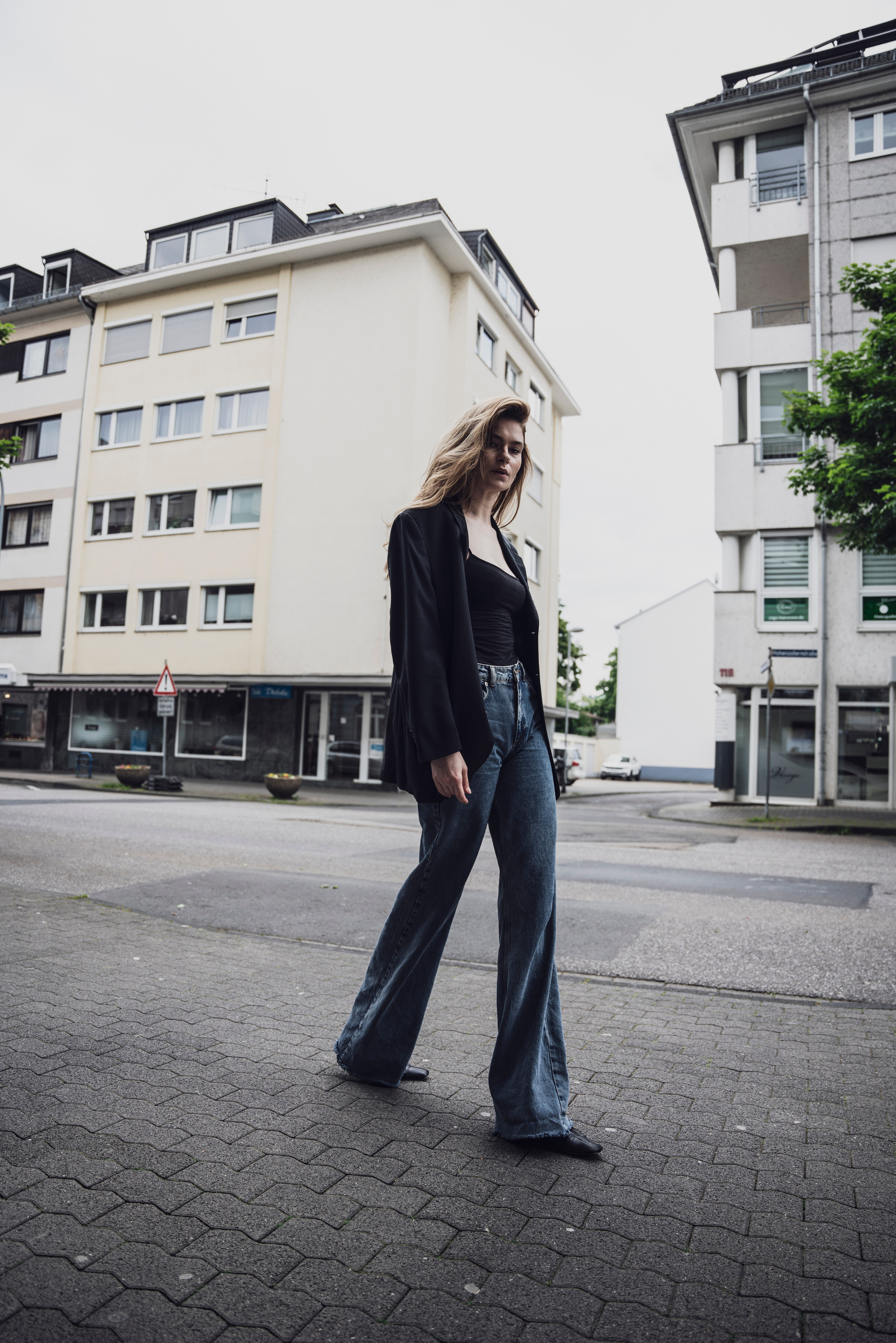 Street portrait. Behnam Khorramshahi, a portrait and fashion photographer in Cologne, Germany