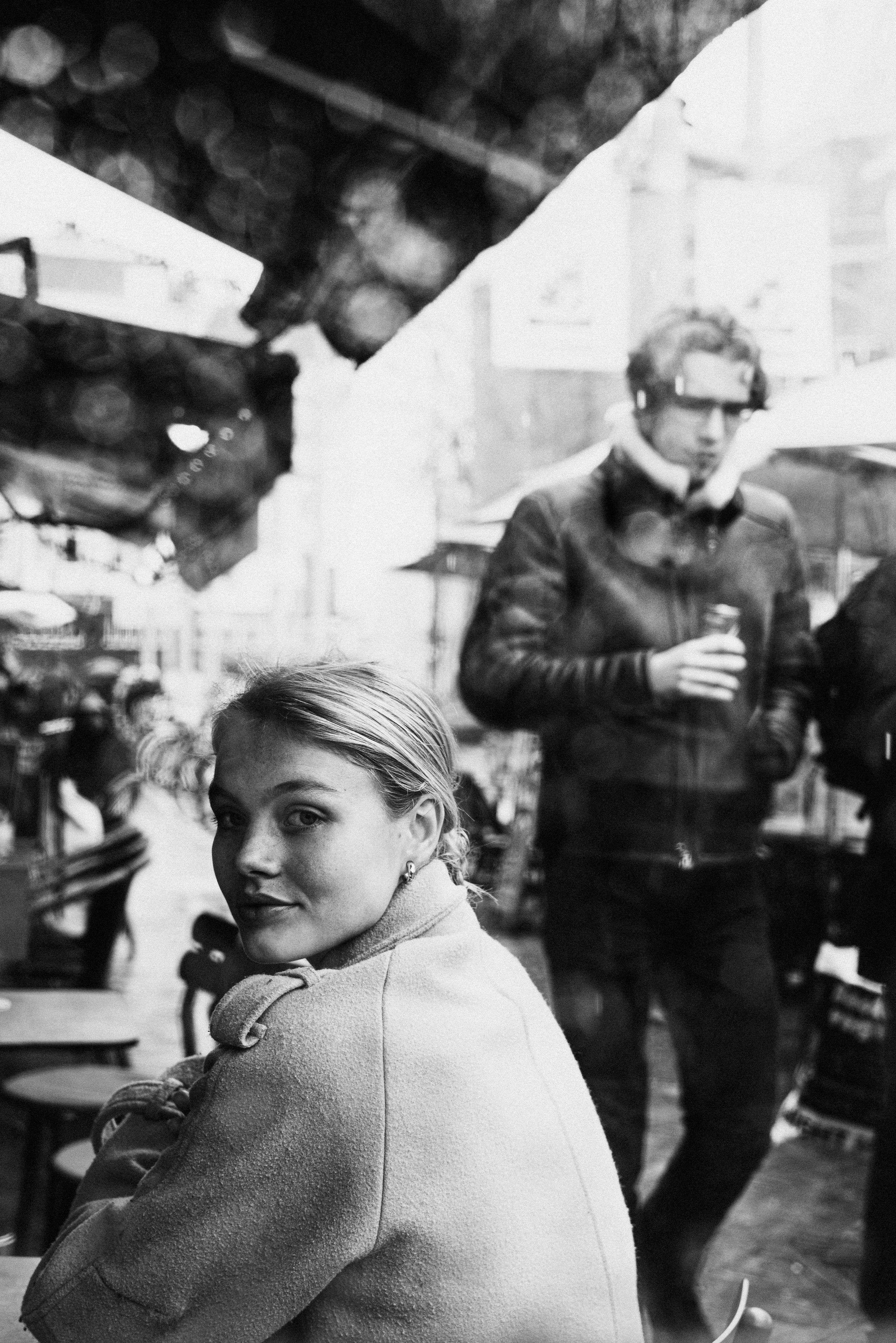 Street portrait. Behnam Khorramshahi, a portrait and fashion photographer in Cologne, Germany