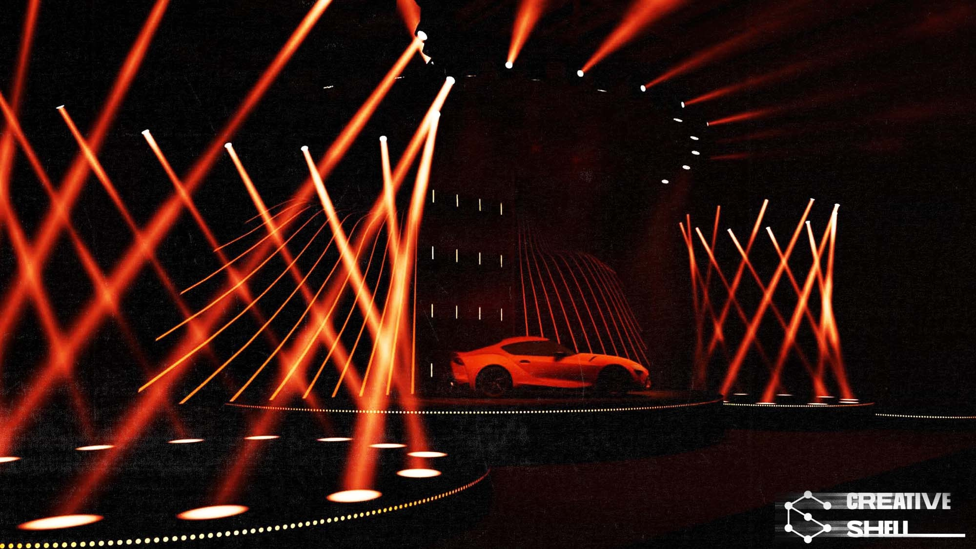 3D визуализация мероприятия в Capture. В модель интегрировано всё оборудование, которое будет использоваться на мероприятии, включая световые приборы, экраны, сцены и декорации. Предоставляем заказчику готовые рендеры и схемы в необходимом формате.