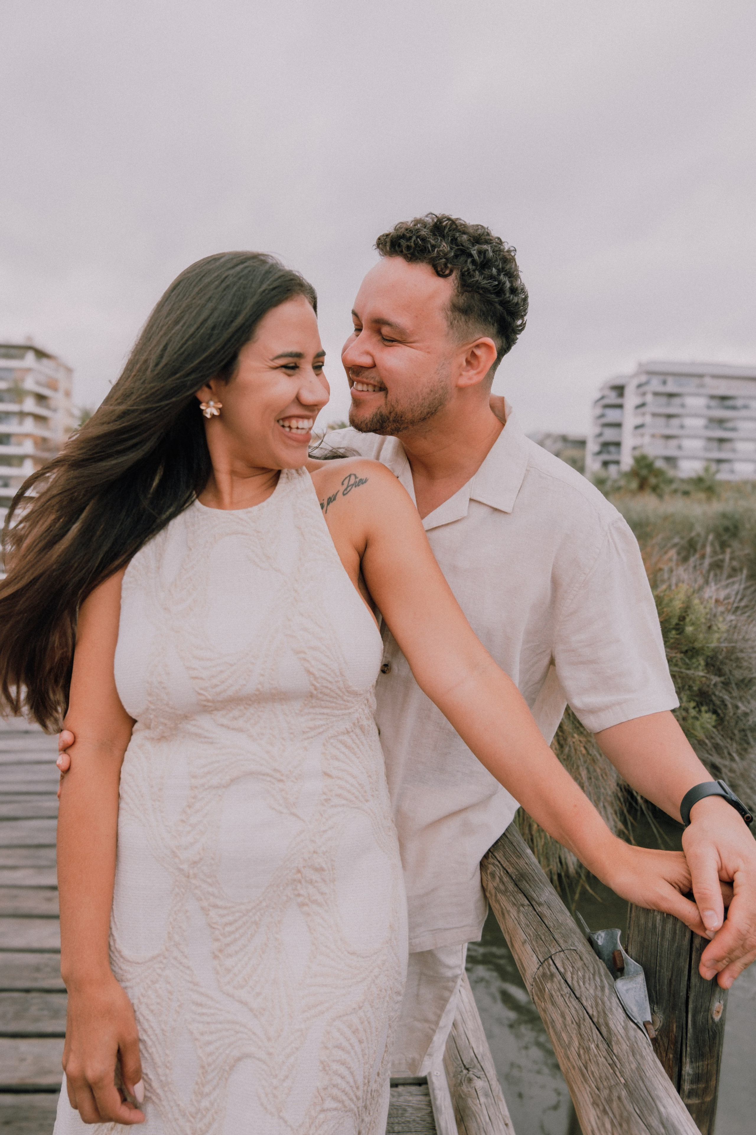 Семейная фотосессия на пляже. Профессиональная фотосъемка в Калафелле — Елена Медведева