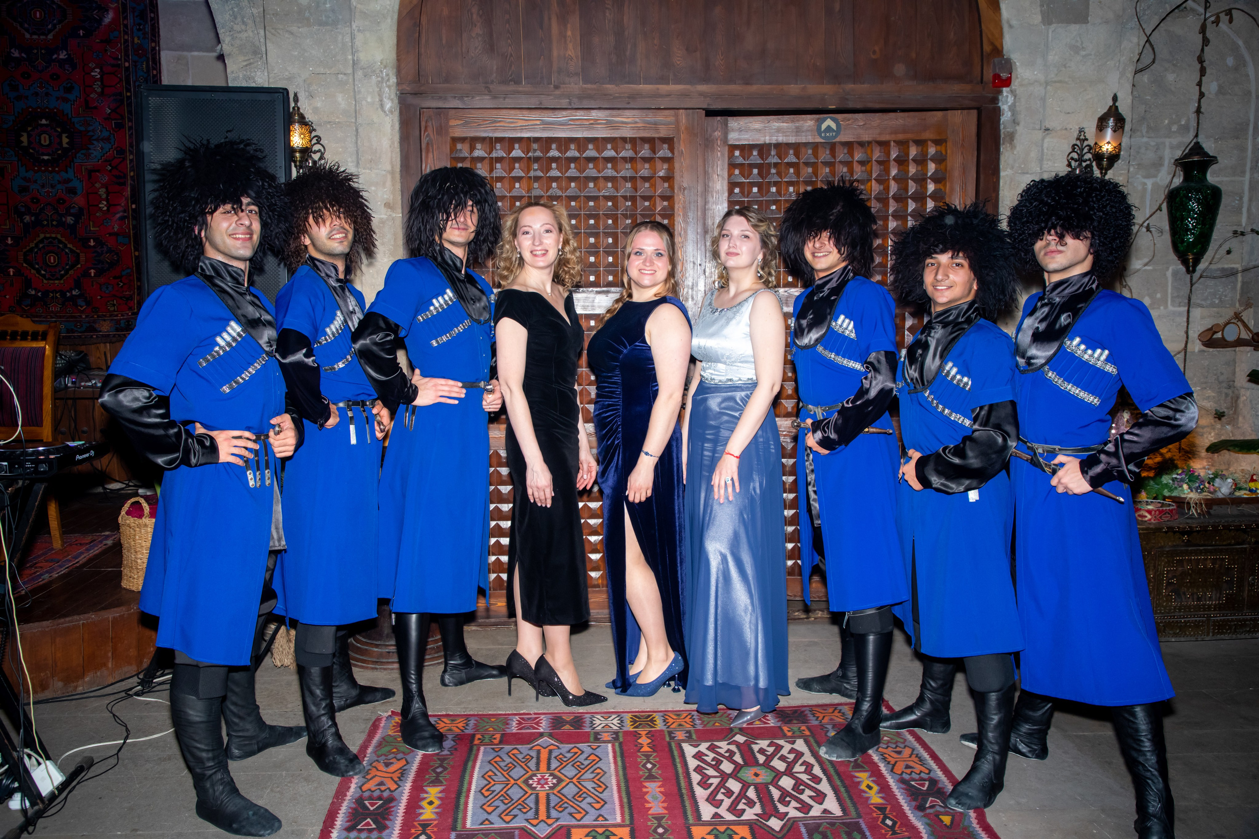 Gala-Dinner with the French Countess, the main etiquette expert Marie de Tilly. Baku Photographer