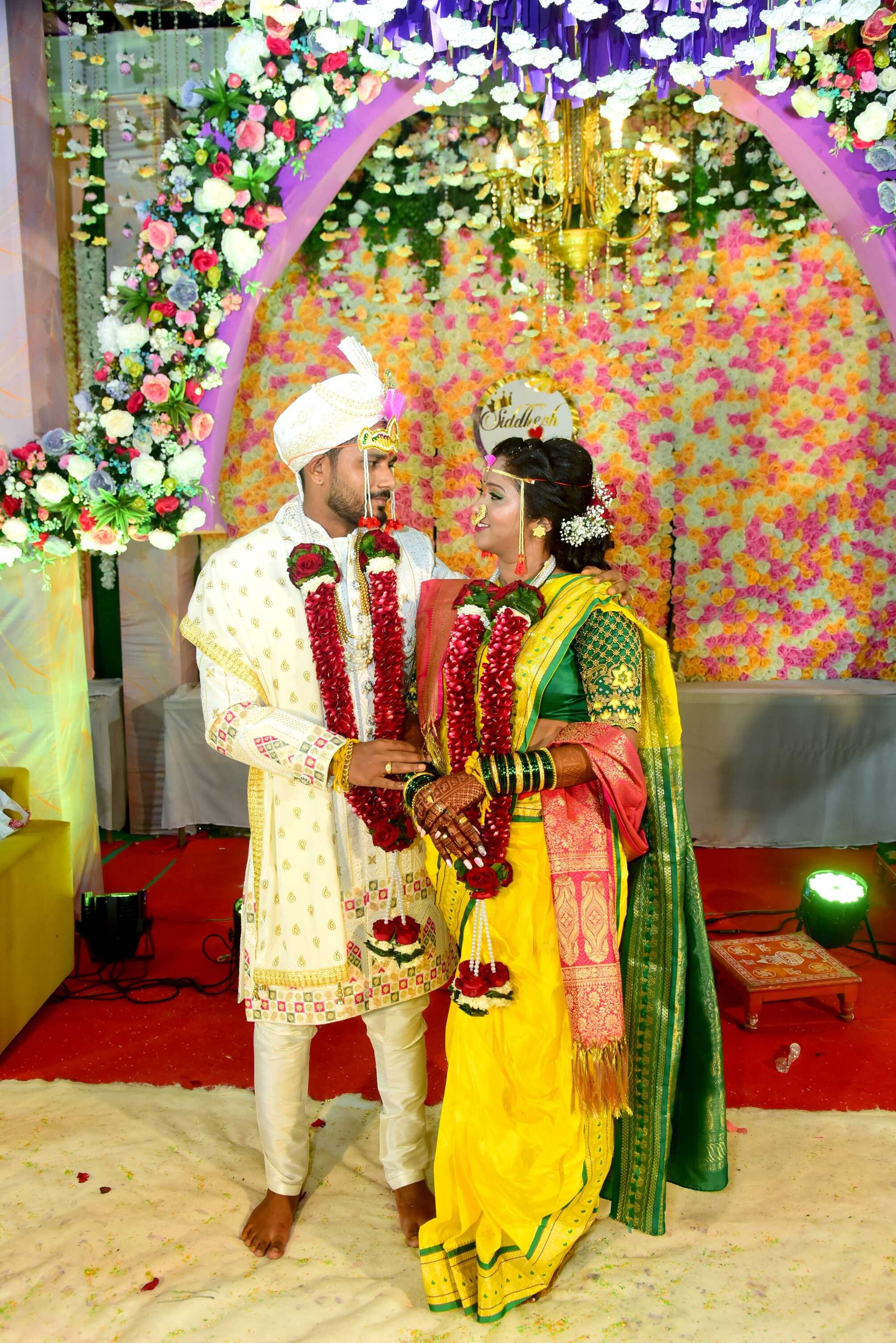 Divya weds Siddhesh. “Ajay Digital Photo Studio — Capturing Timeless Wedding Moments”