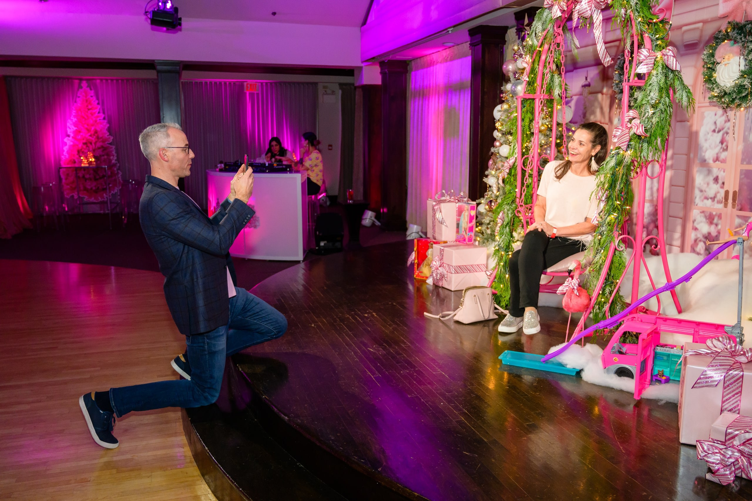 Barbie holiday party. Stefanovich Photography | Boston, MA