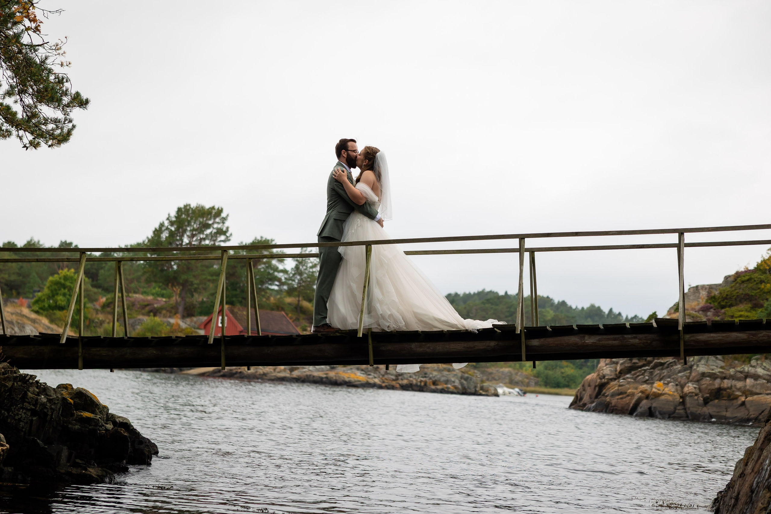 Bryllupsfotografering på Tromøya i Arendal. Bryllupsfotograf i Oslo og Rogaland — Meisal Media